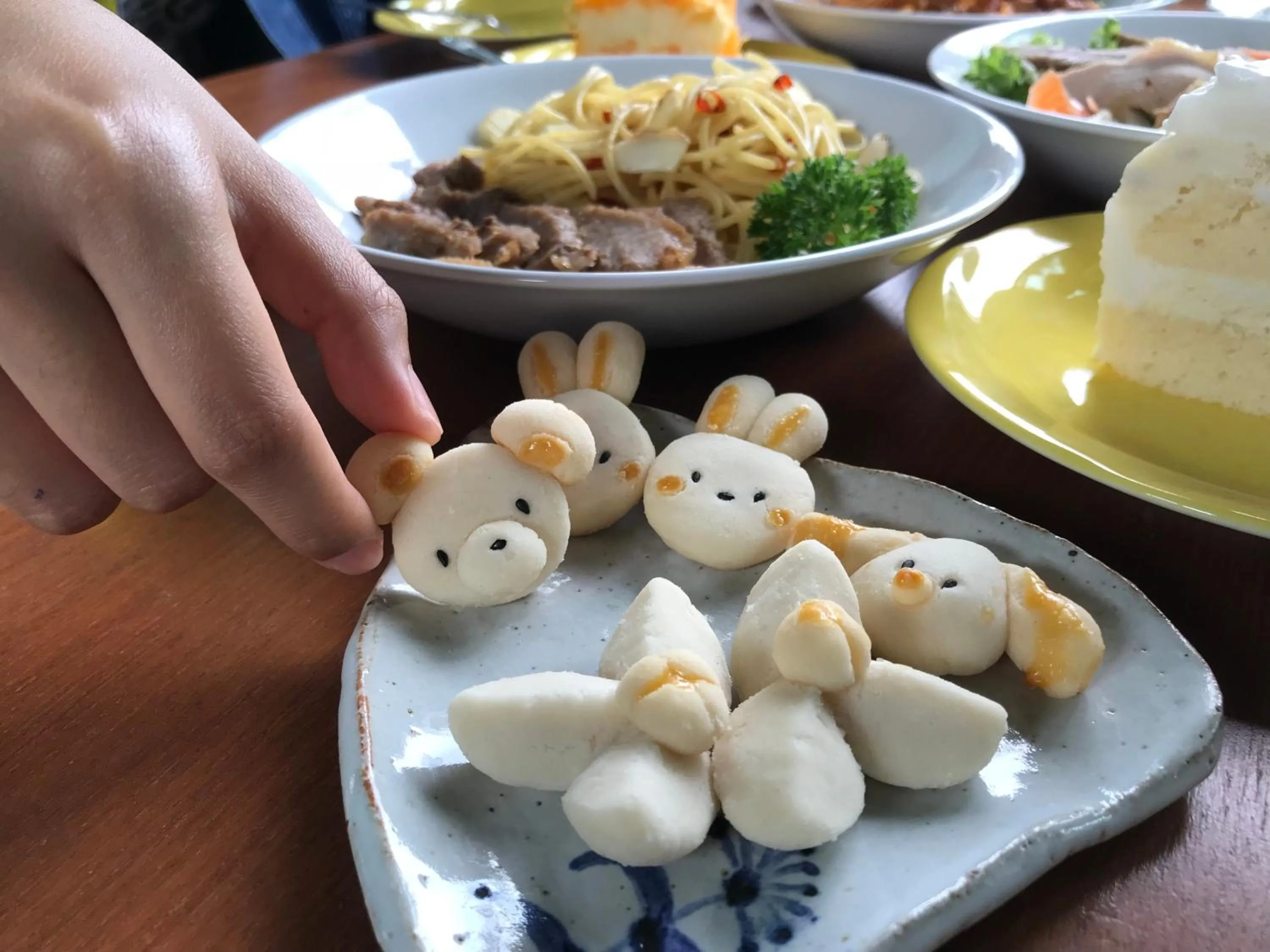 Food close-up in Baan Sala Lung Dam - Fisherman Village