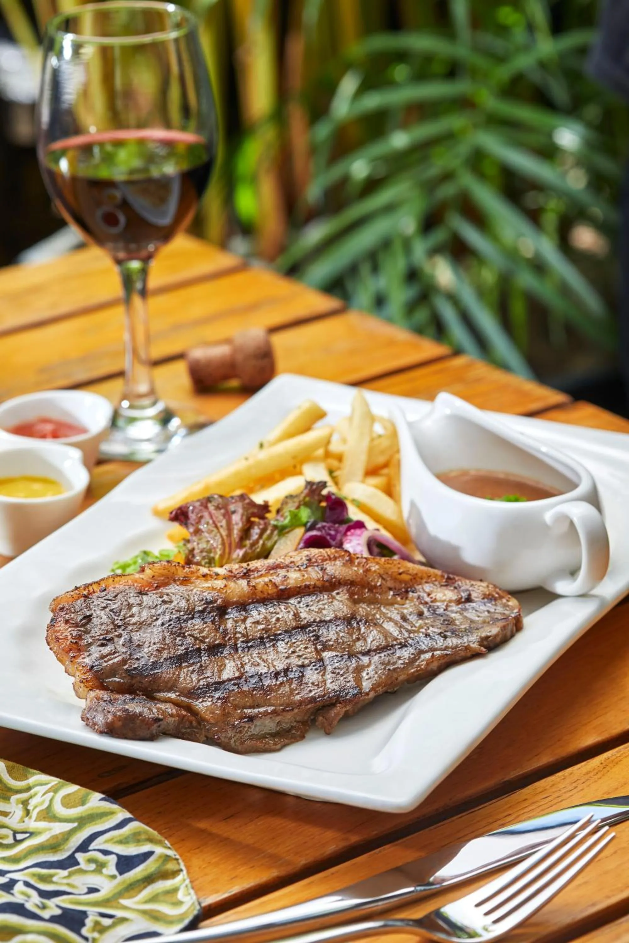 Food close-up in Jambuluwuk Malioboro Hotel Yogyakarta