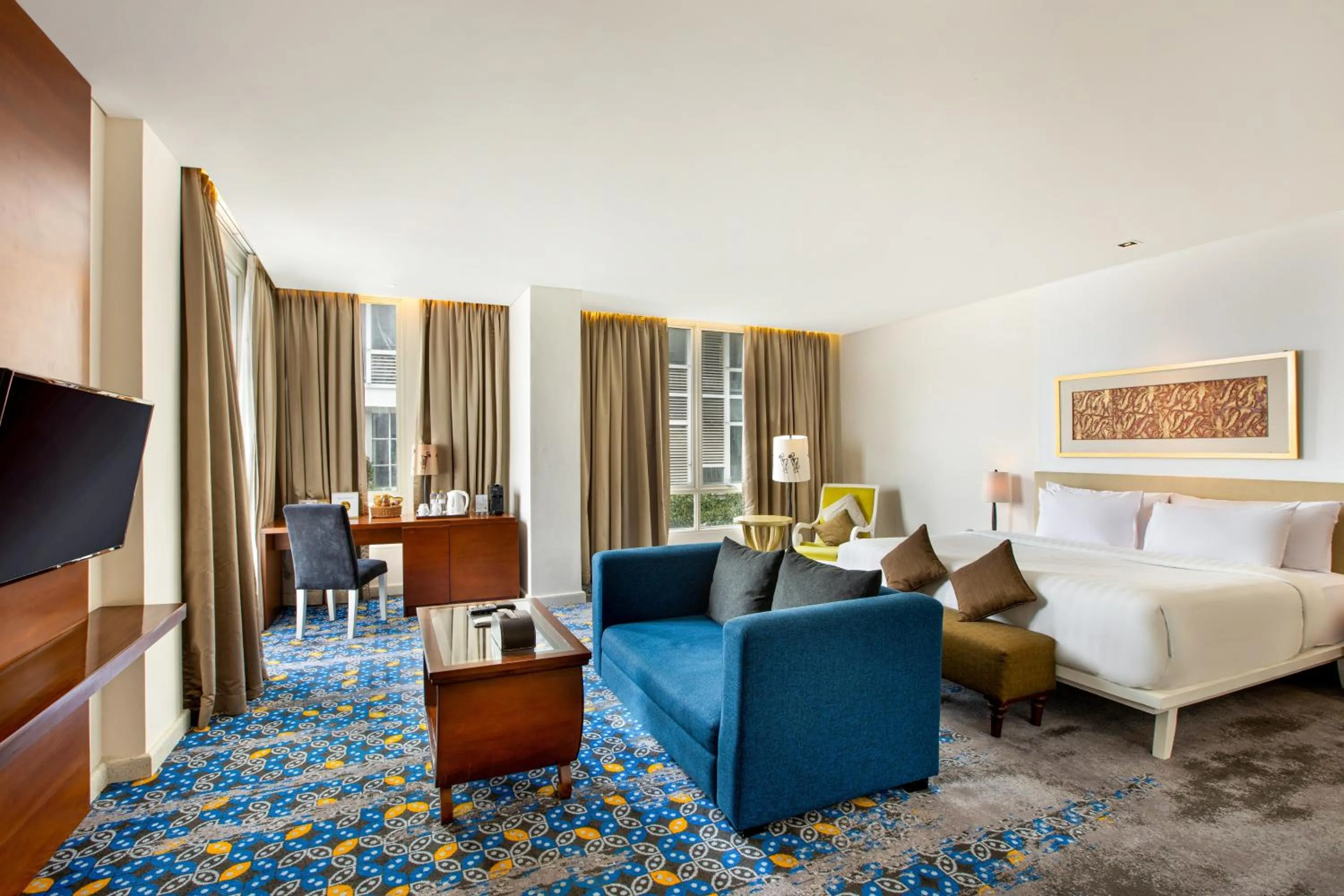 Bedroom, Bed in Jambuluwuk Malioboro Hotel Yogyakarta