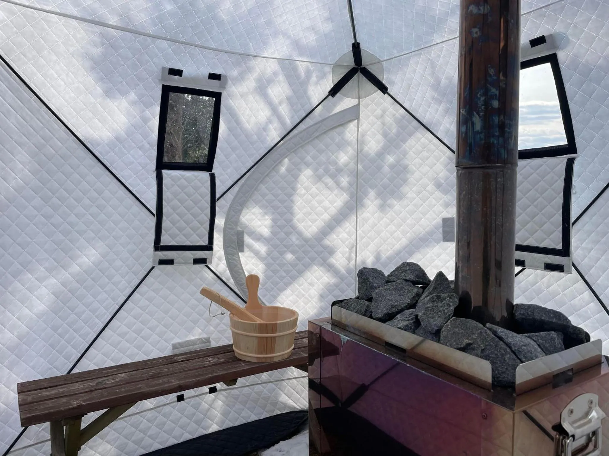 Sauna in Hiraizumi Club -farm&resort- Vacation Stay