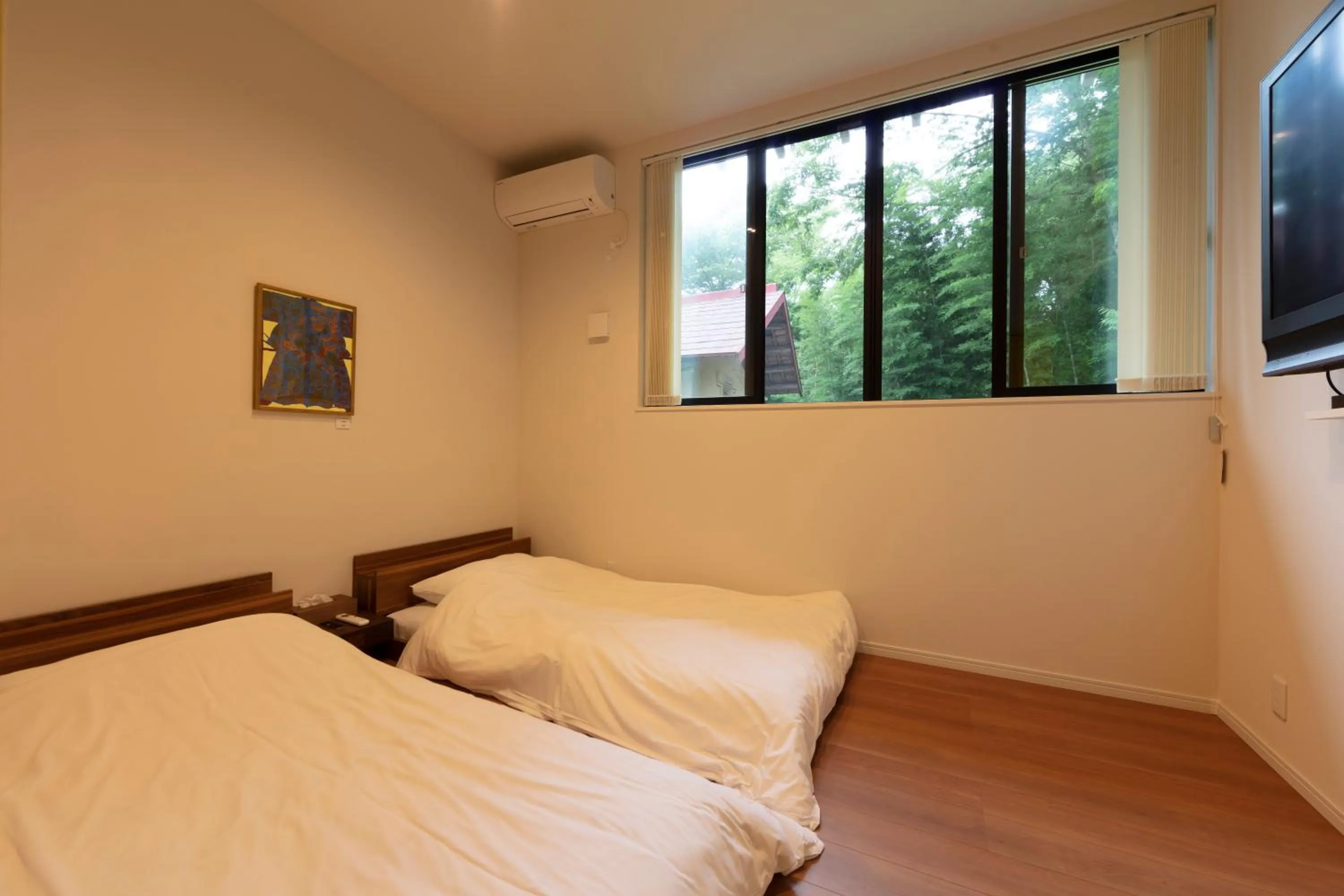 Bedroom, Bed in Hiraizumi Club -farm&resort- Vacation Stay