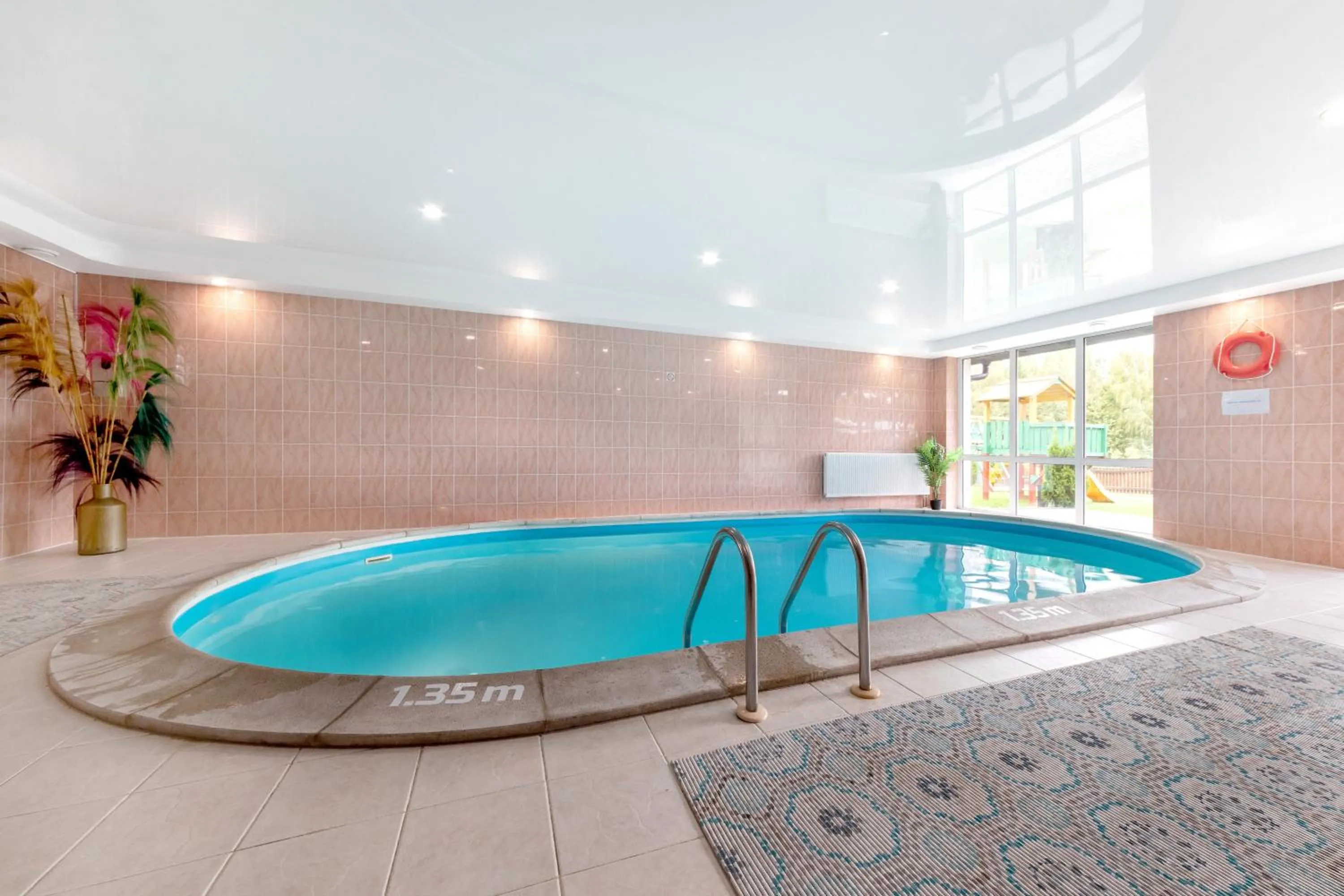 Swimming pool in Butenas Hotel Tyla