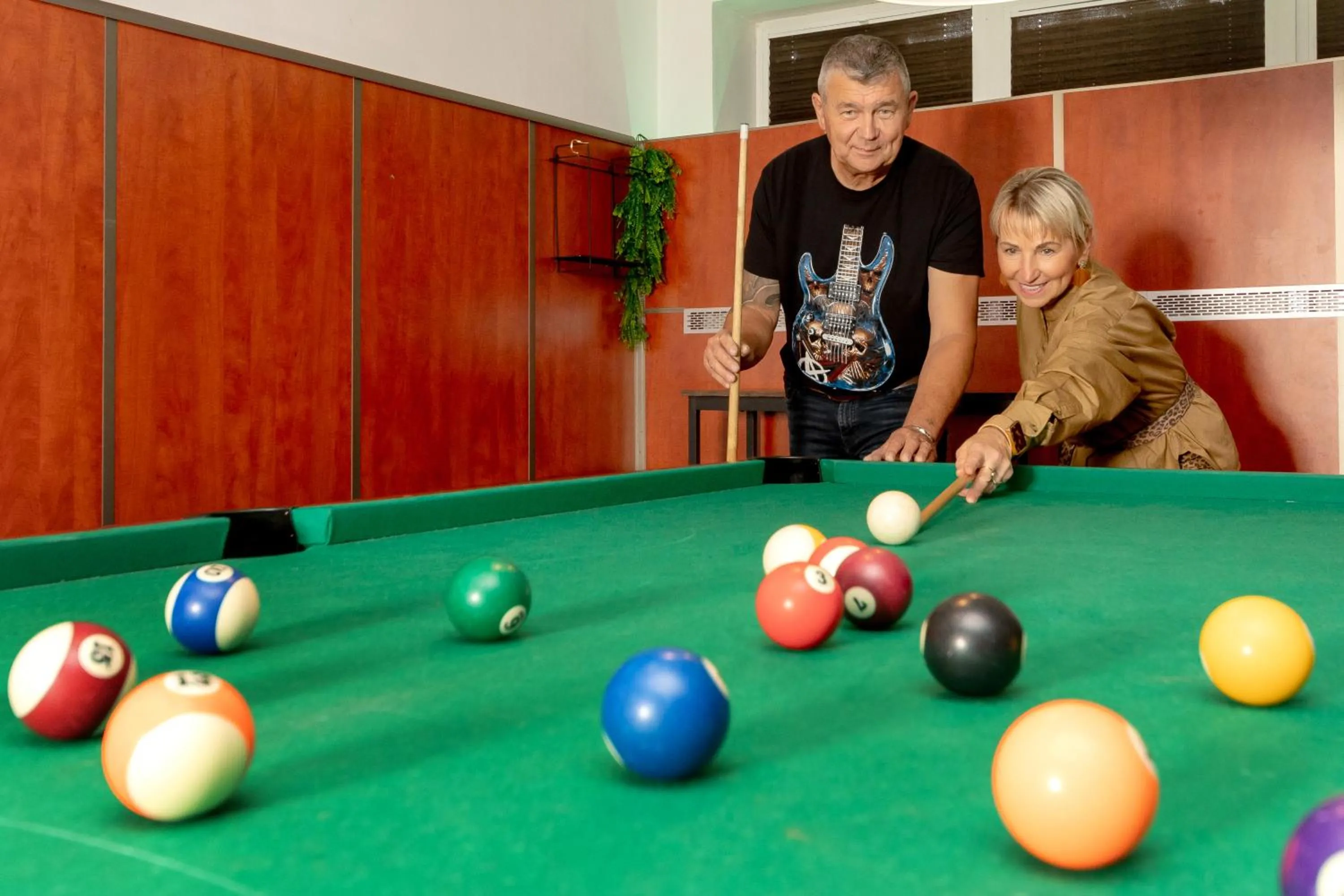 Billiard in Butenas Hotel Tyla