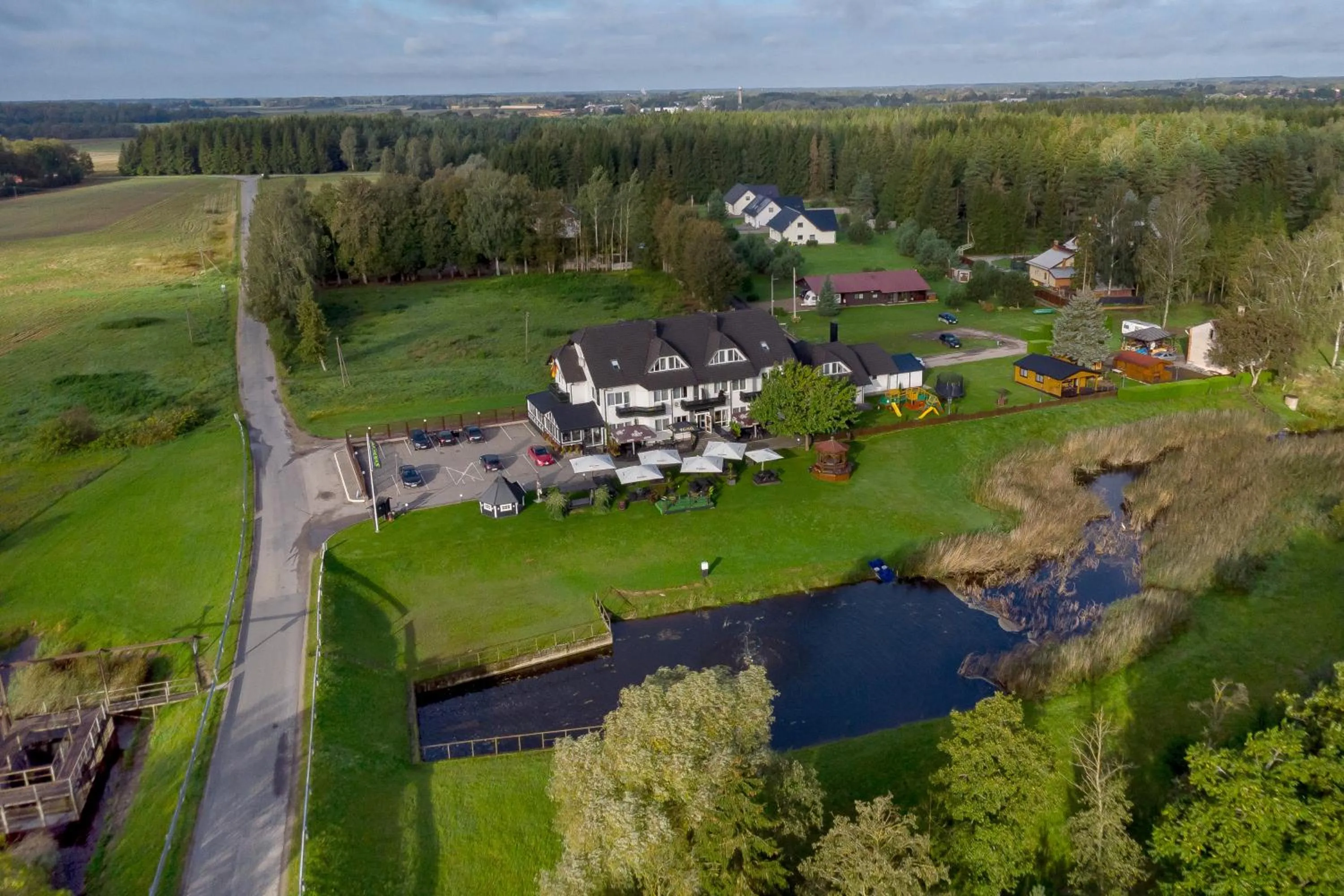 Property building in Butenas Hotel Tyla