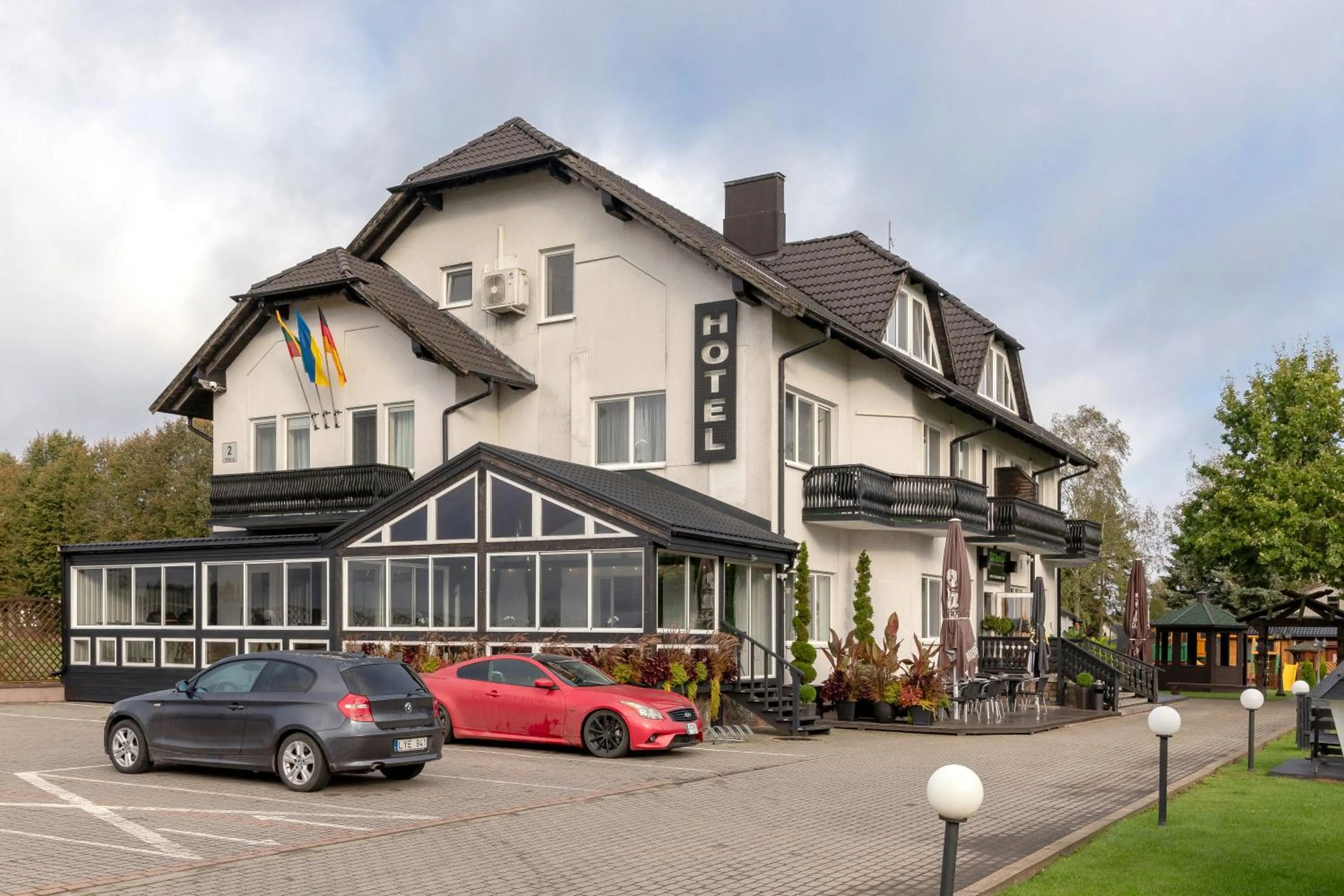 Property building in Butenas Hotel Tyla