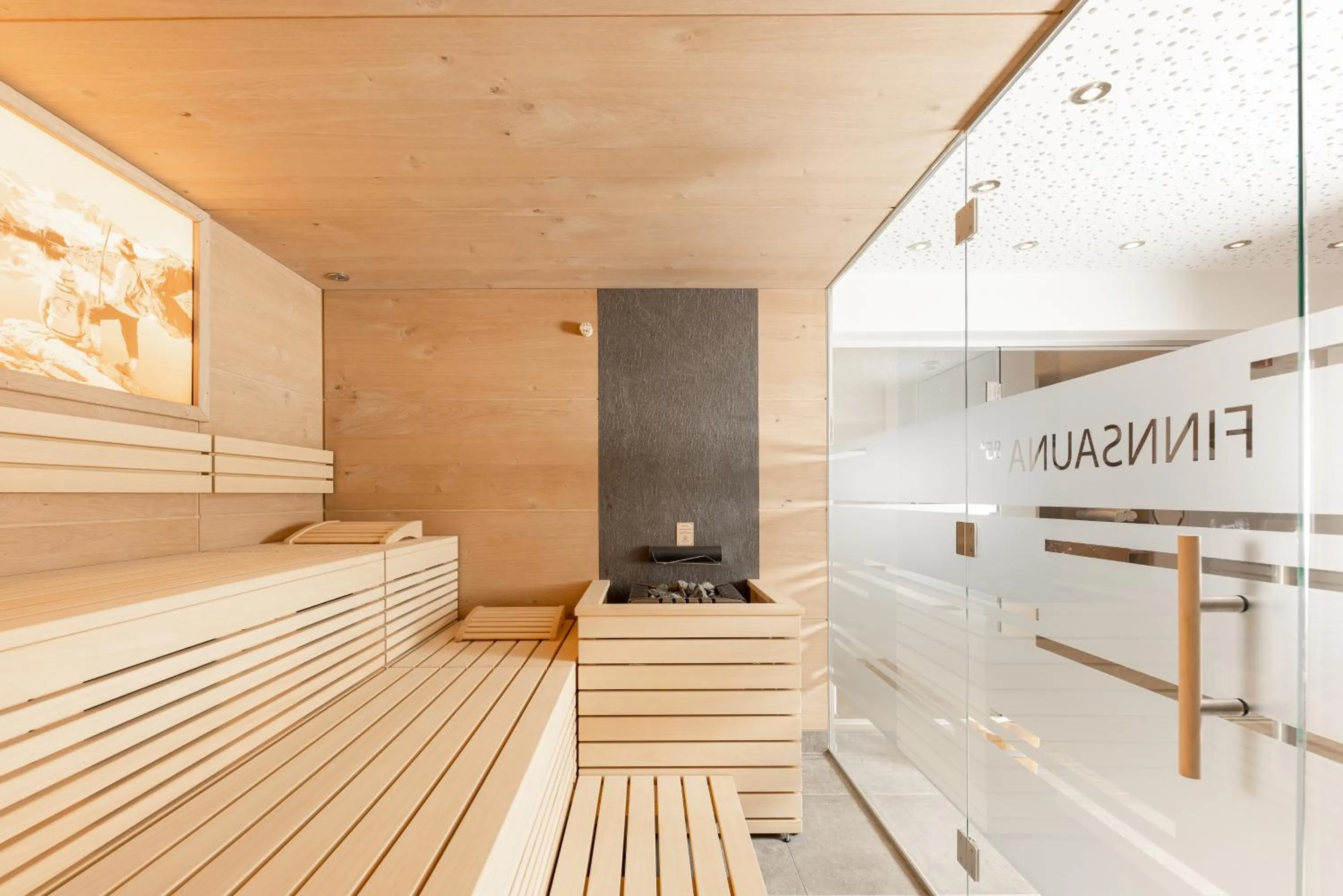 Spa and wellness centre/facilities in Hotel Alphof Stubaital