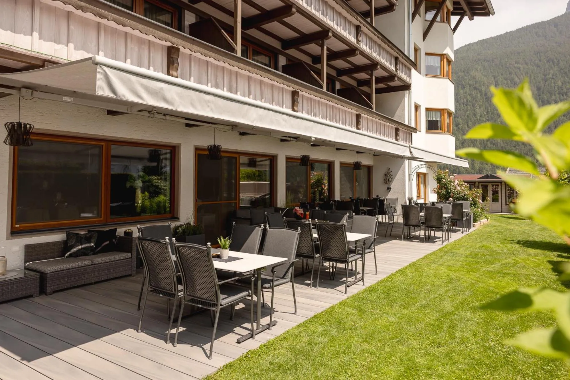 Balcony/Terrace in Hotel Alphof Stubaital