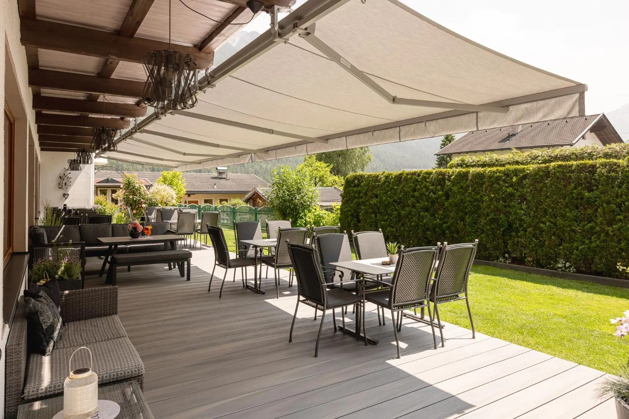 Balcony/Terrace in Hotel Alphof Stubaital