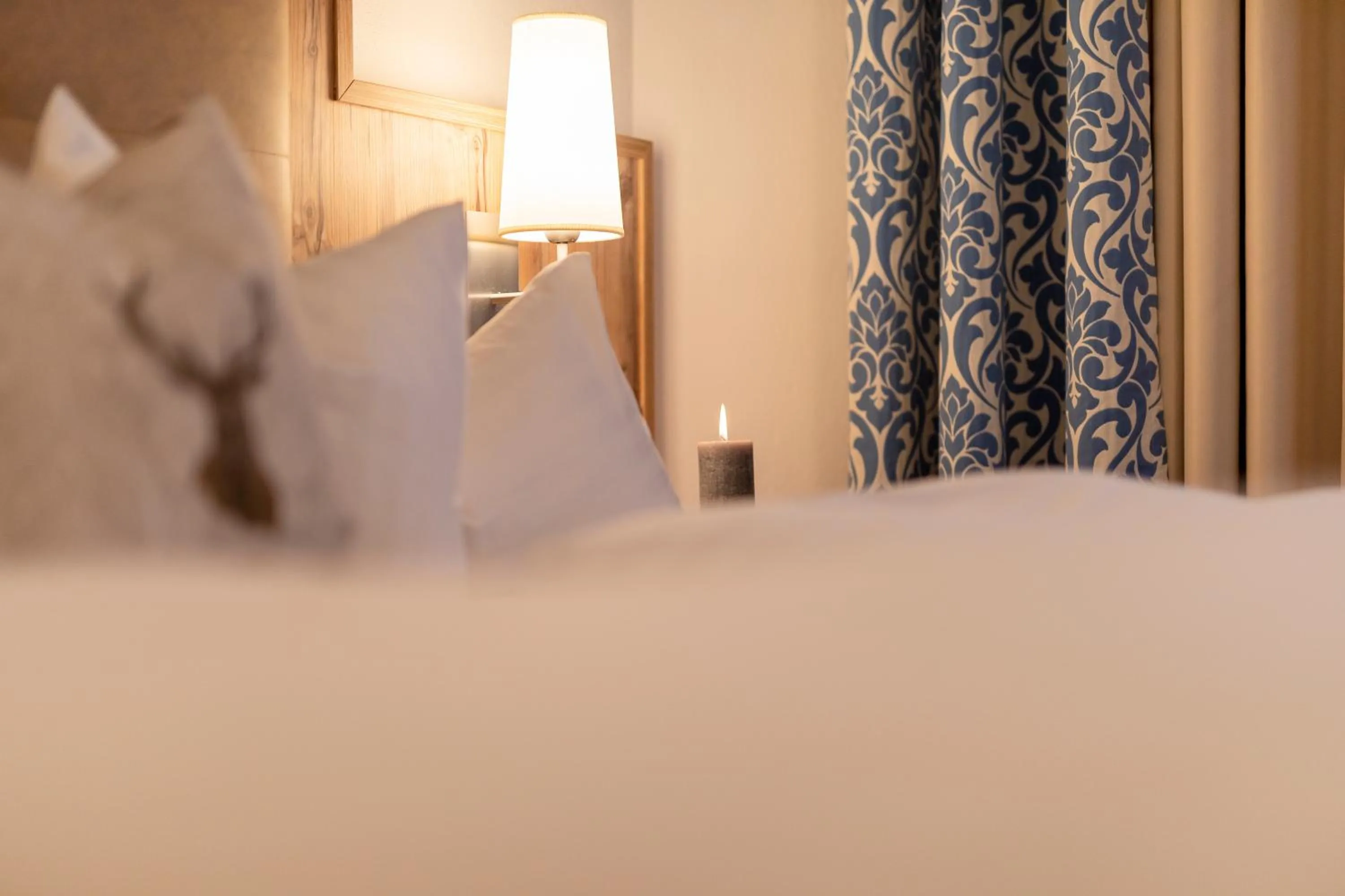 Bed in Hotel Alphof Stubaital