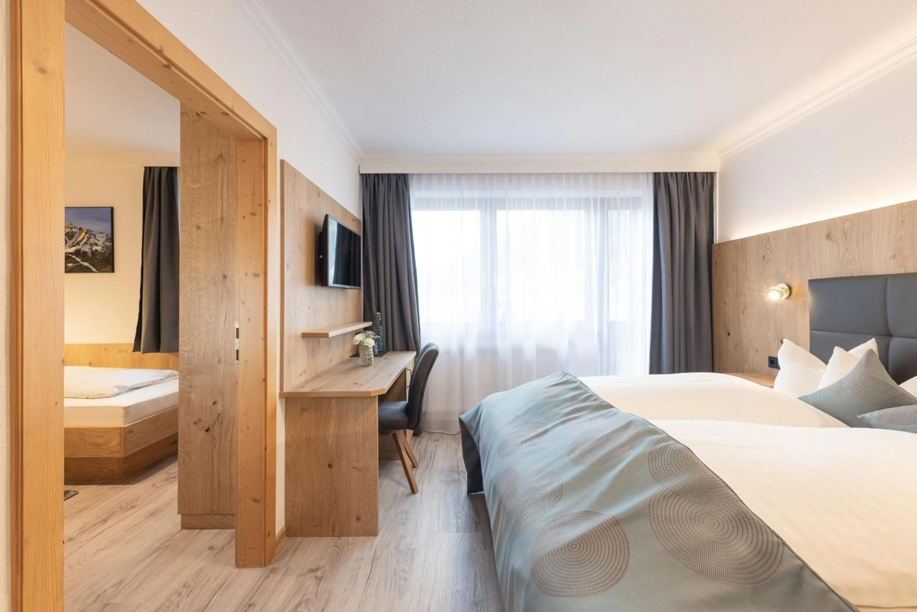 Bed in Hotel Alphof Stubaital