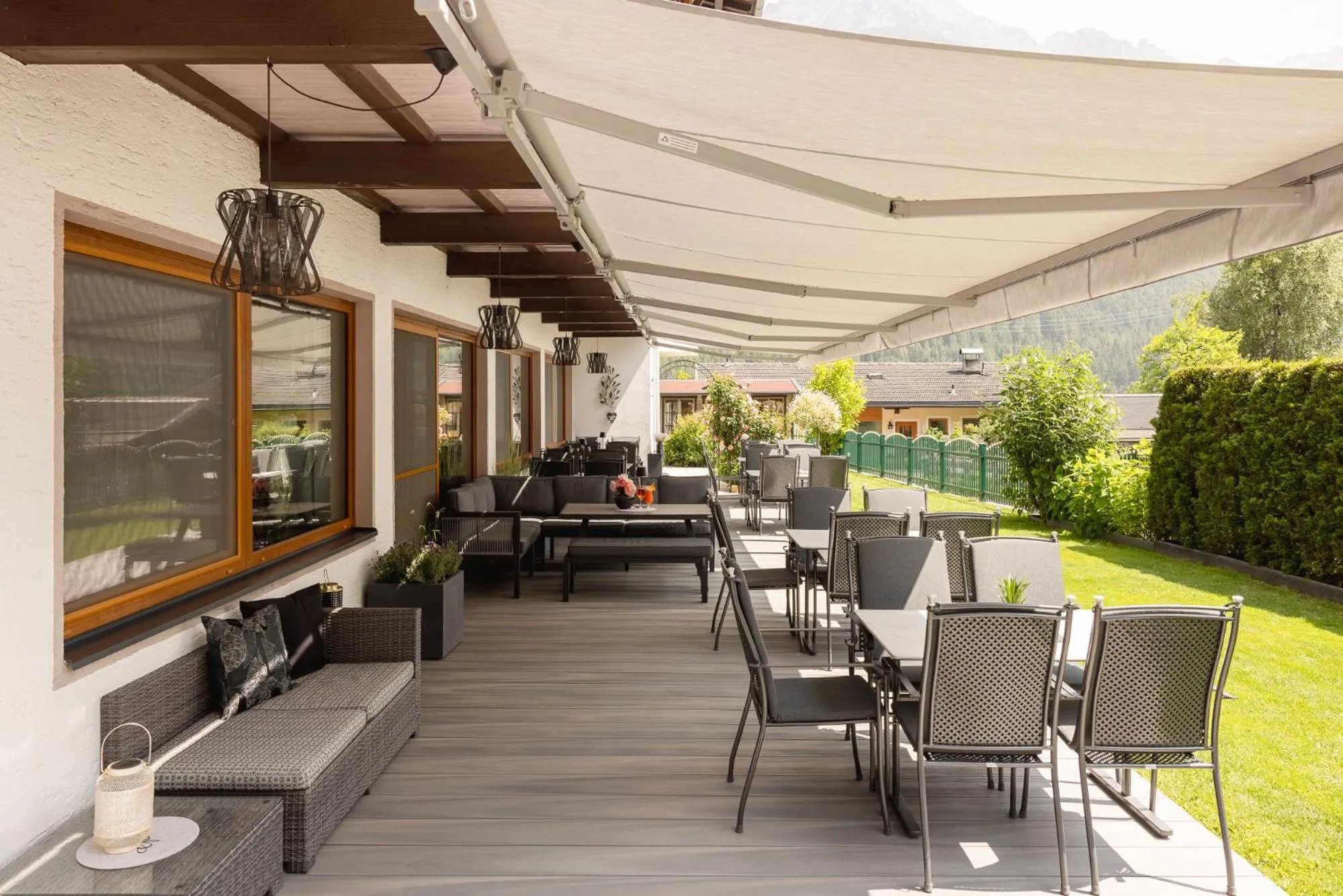 Balcony/Terrace in Hotel Alphof Stubaital