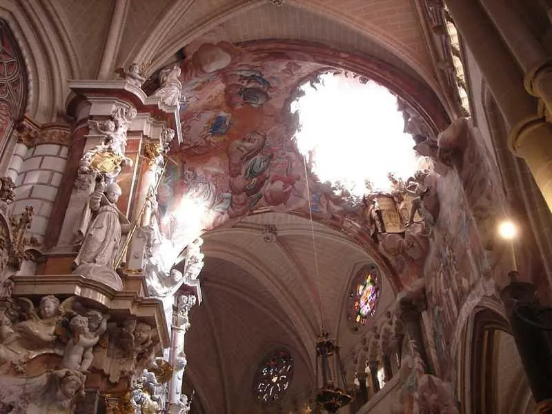 Decorative detail in Hotel Las Nieves