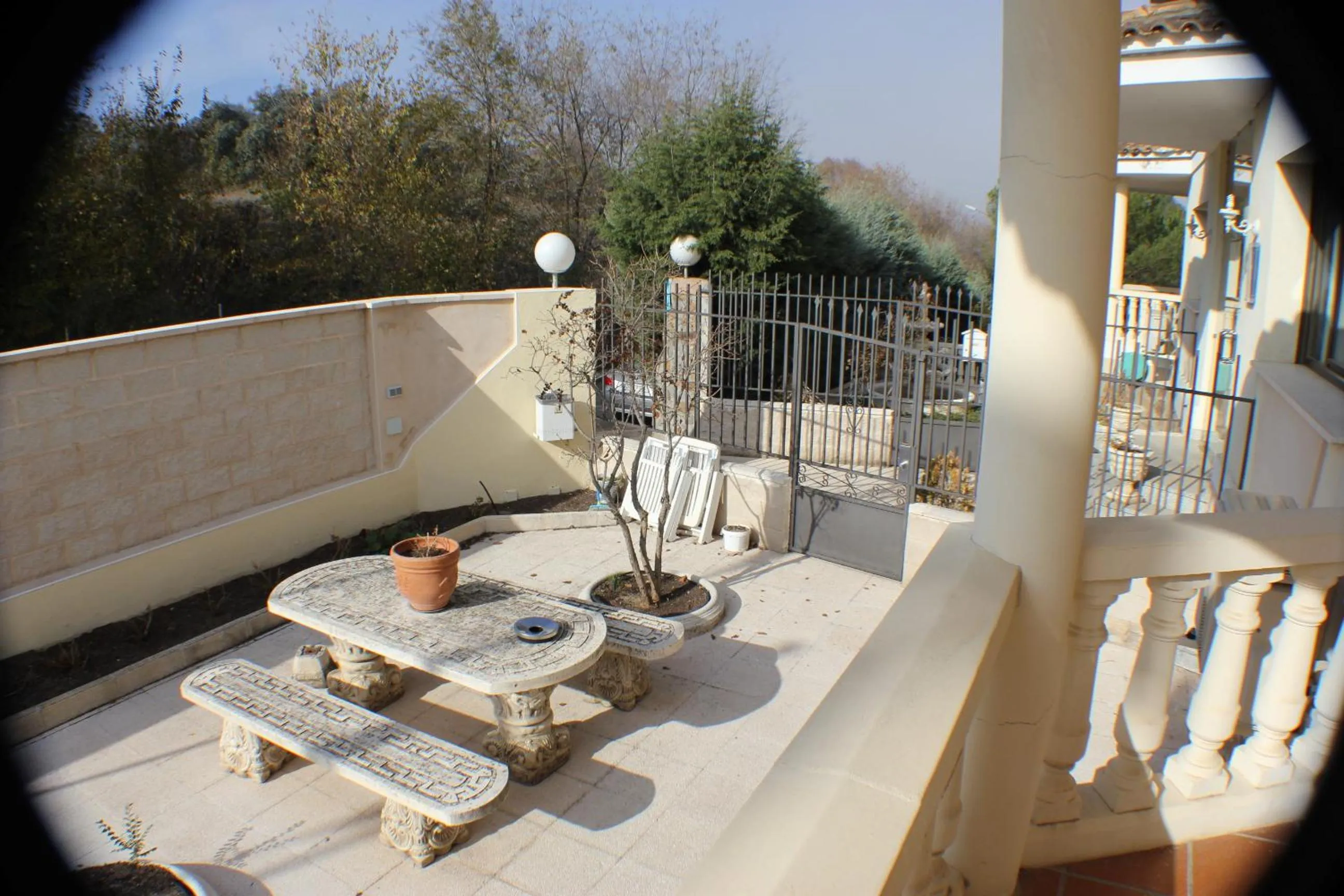 Patio in Hotel Las Nieves