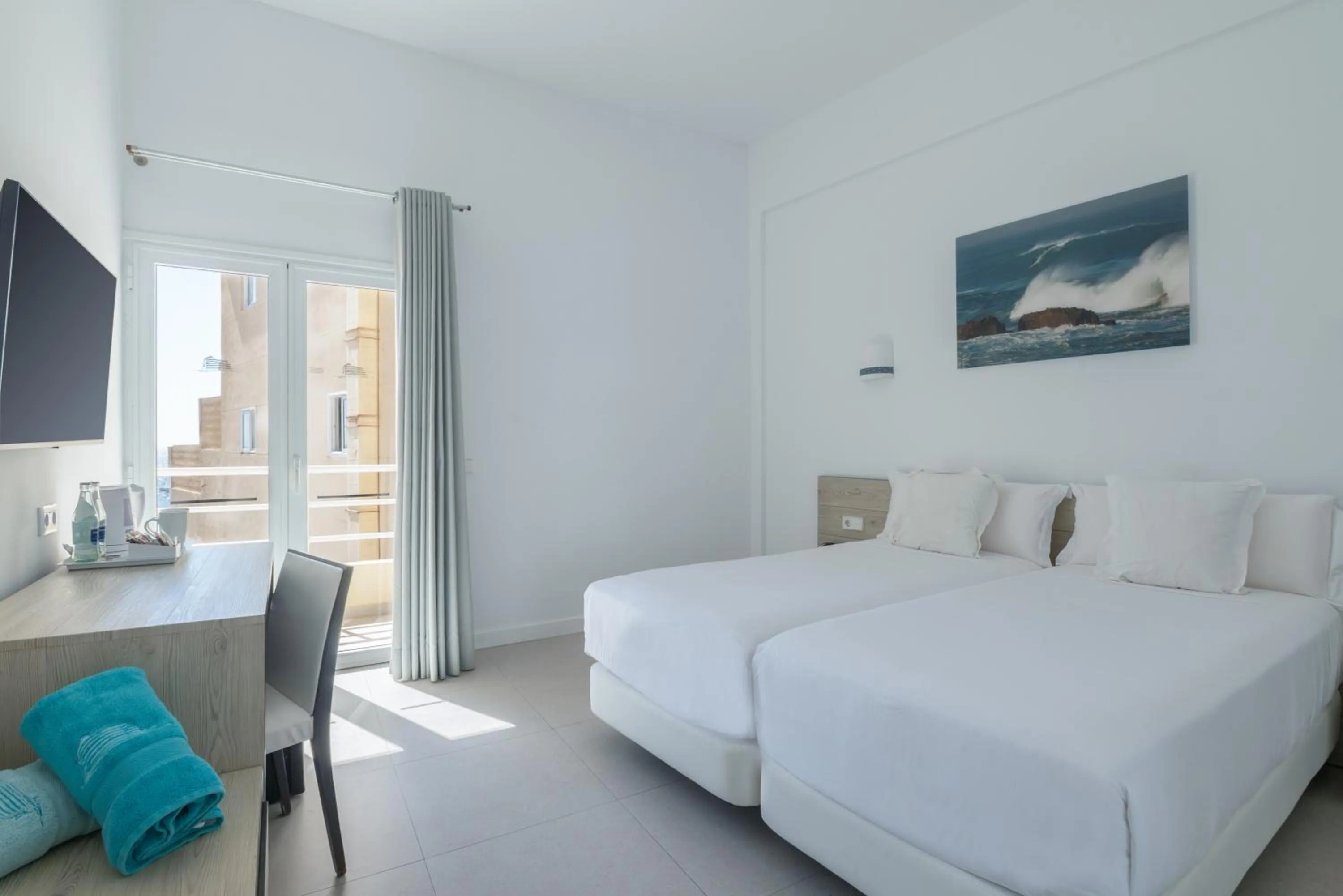 Bedroom, Bed in Hotel Médano