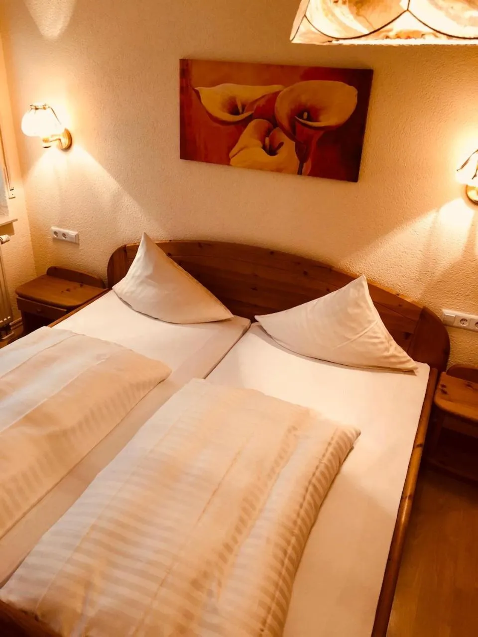 Bed in hotel zentlinde