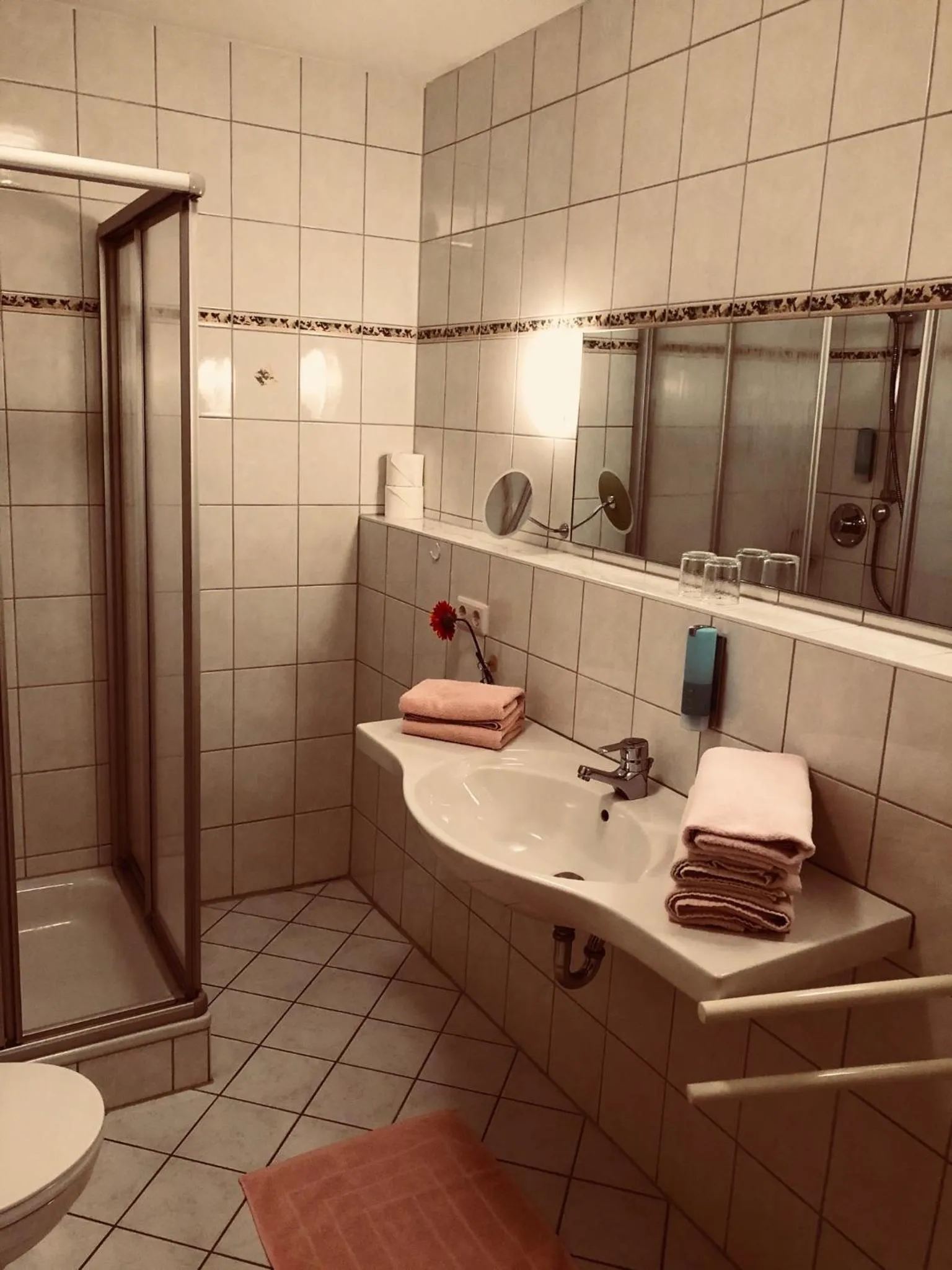 Bathroom in hotel zentlinde