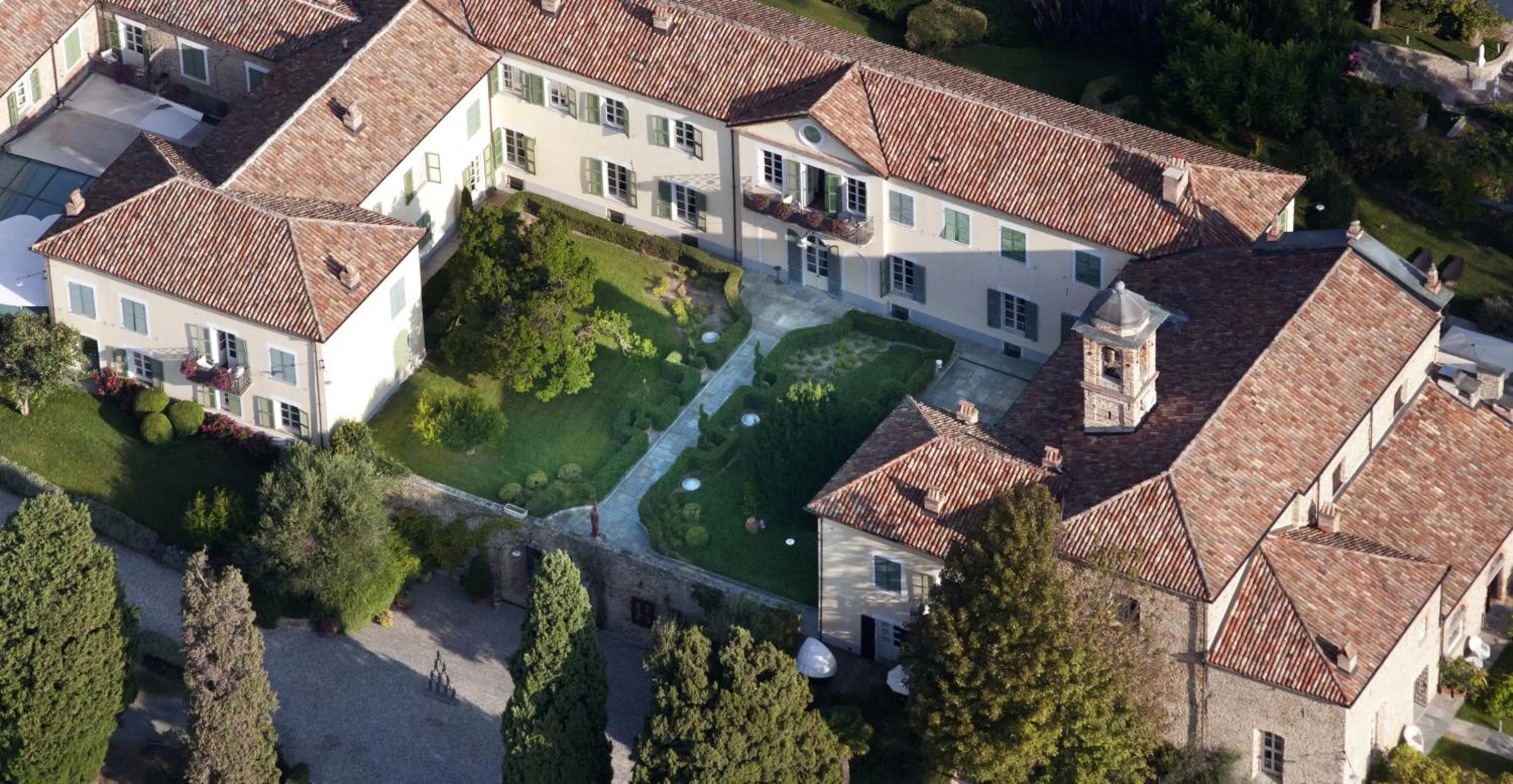 Bird's eye view in Relais San Maurizio