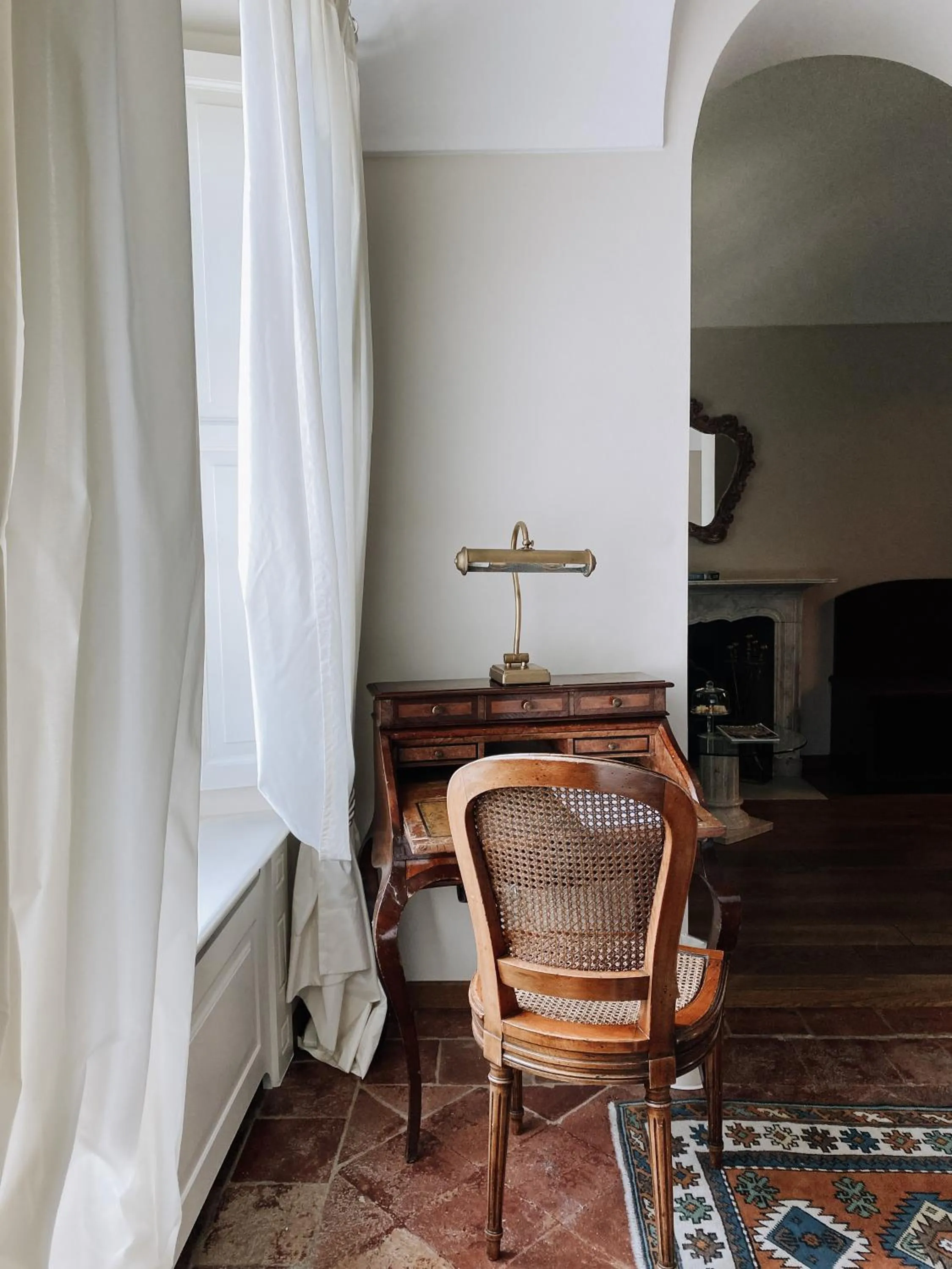 Seating area in Relais San Maurizio