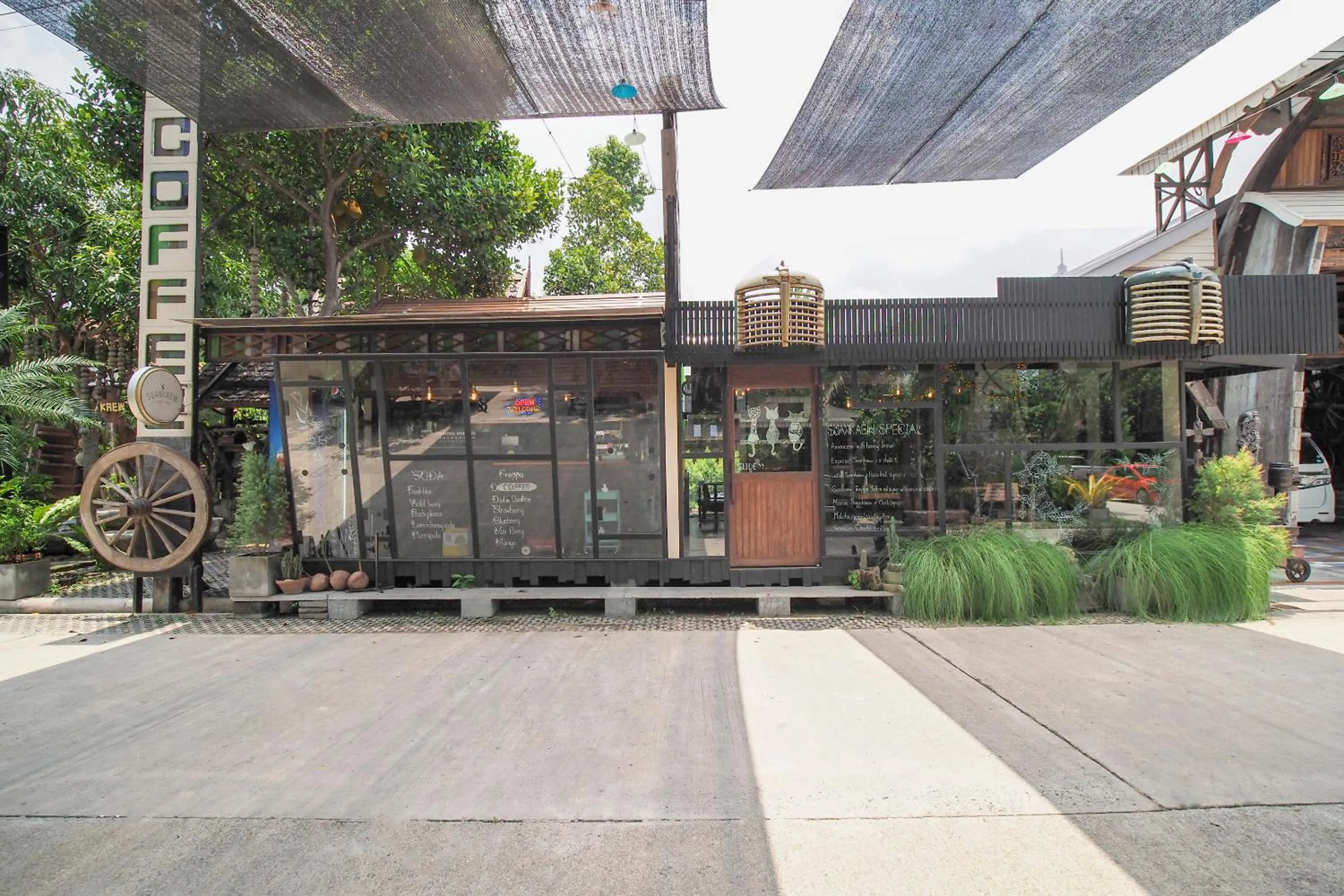 Lobby or reception in Suankaew Art Cottage