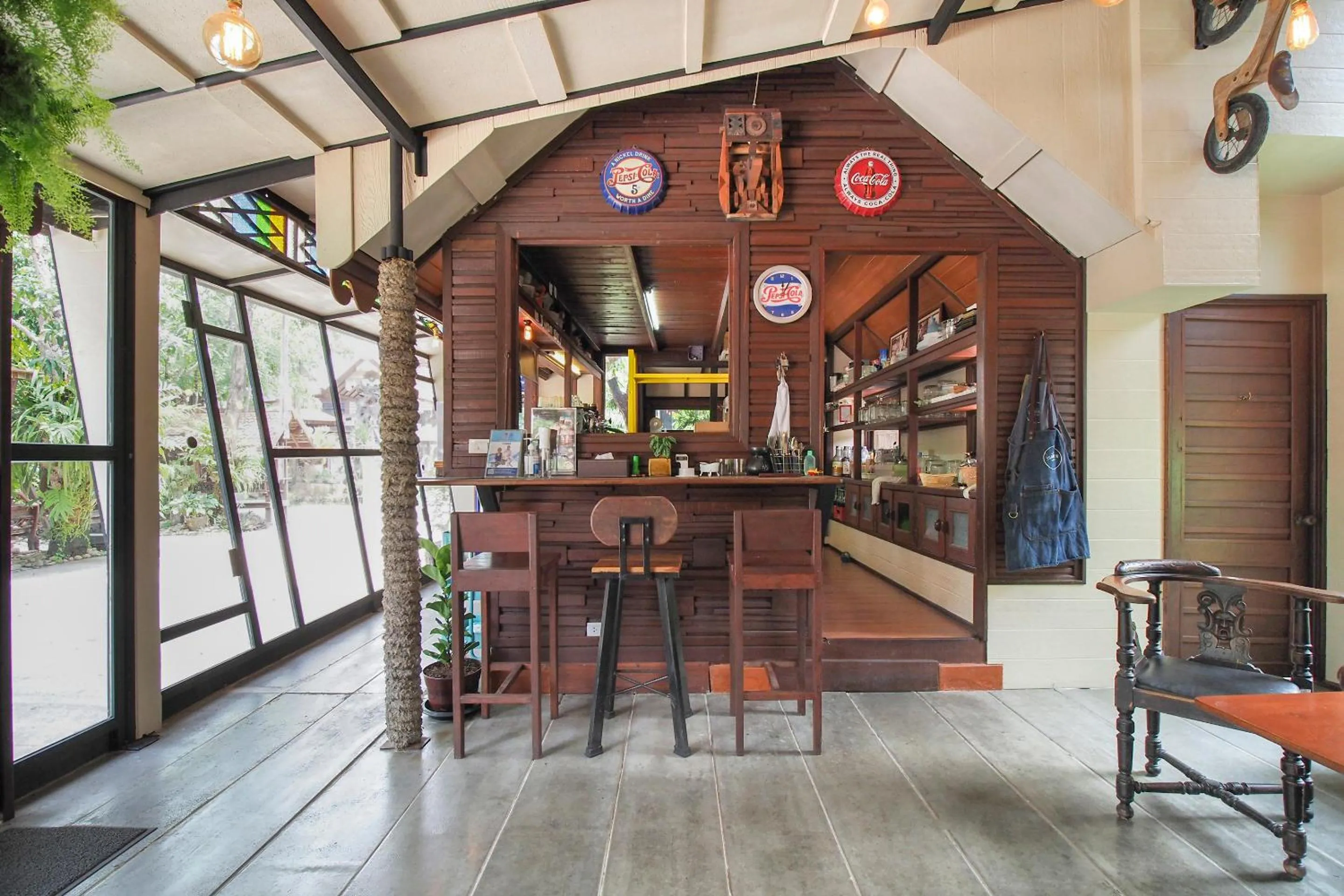 Lobby or reception in Suankaew Art Cottage