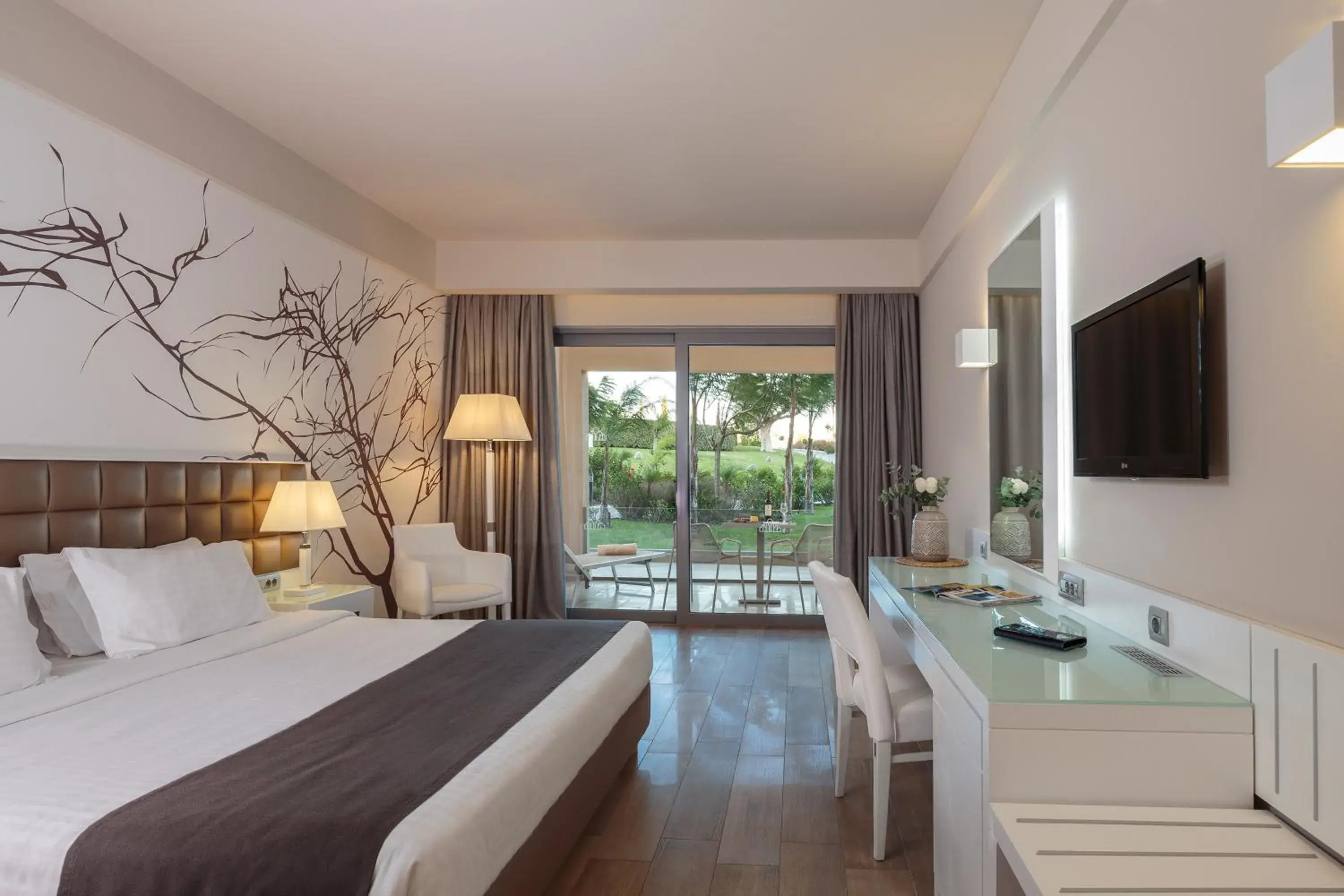 Deluxe Double or Twin Room with Garden View in Princess Andriana Resort & Spa - Ultra All-Inclusive Deluxe Double or Twin Room with Garden View in Princess Andriana Resort & Spa - Ultra All-Inclusive