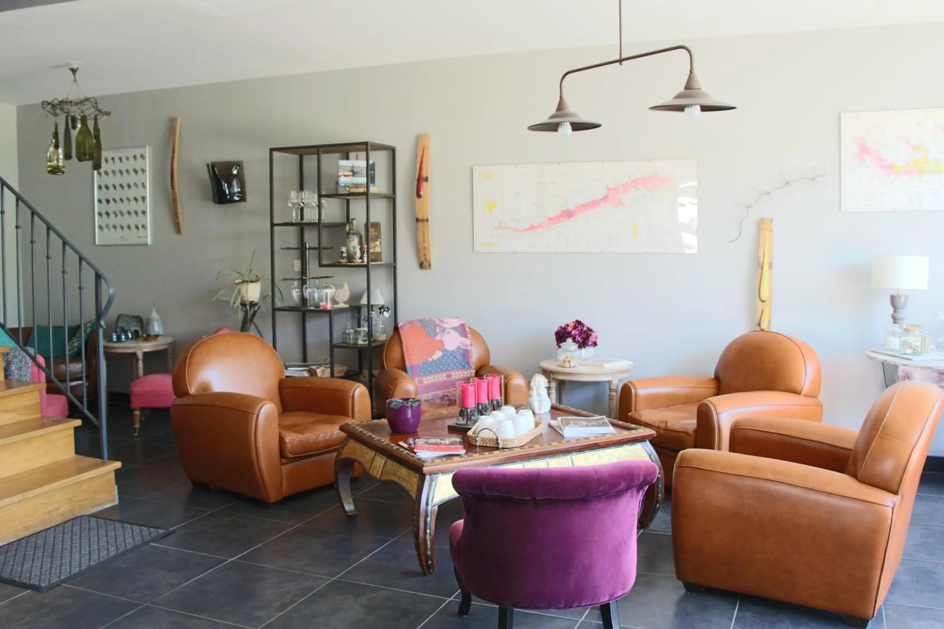 Seating area in Le Clos de la Challangette
