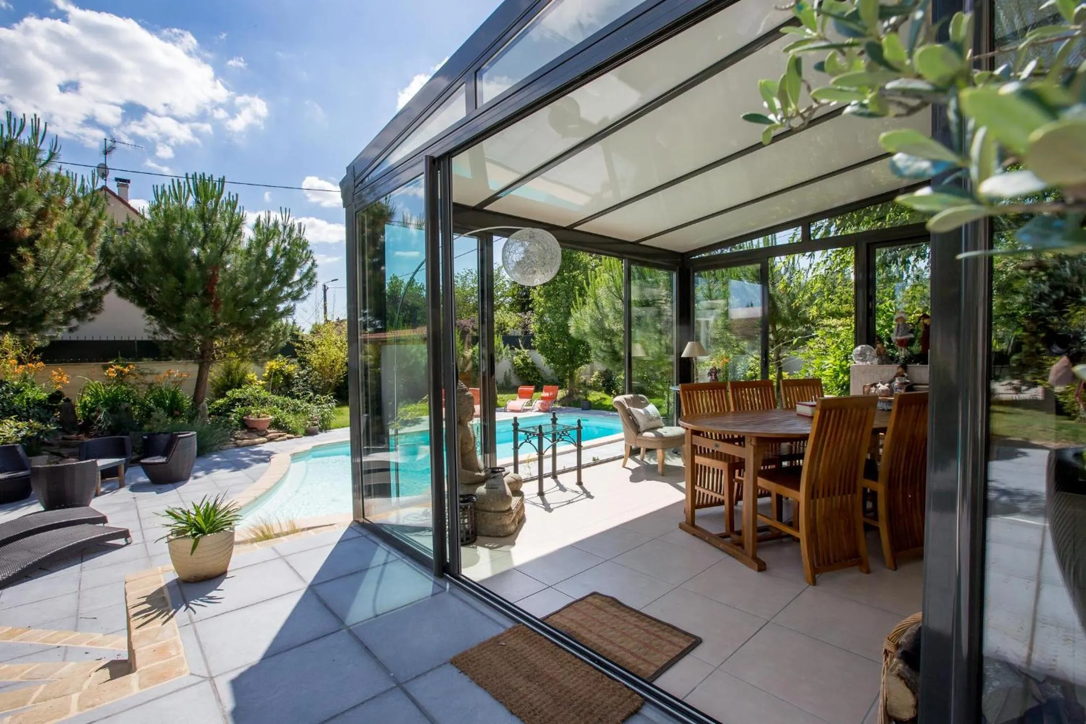 Patio in Le Clos de la Challangette