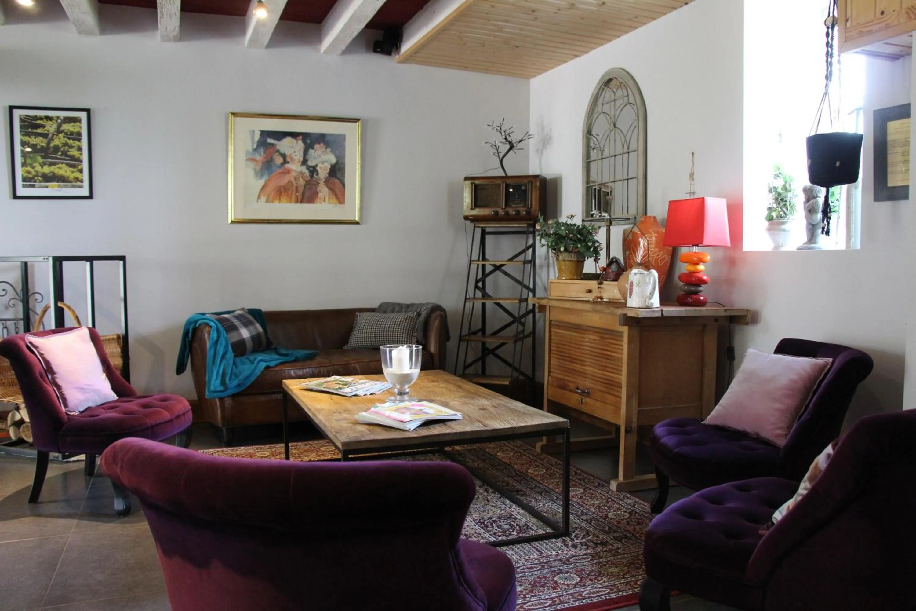 Lounge or bar in Le Clos de la Challangette