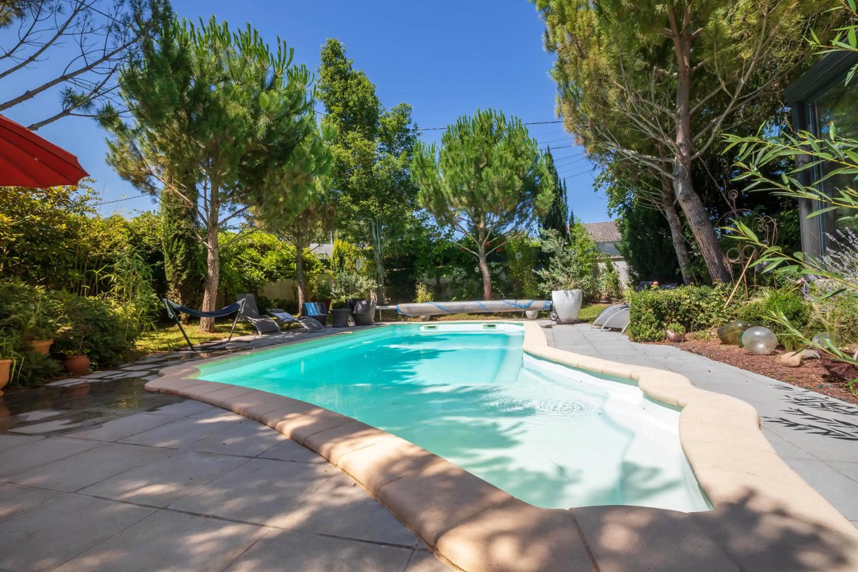 Swimming pool in Le Clos de la Challangette