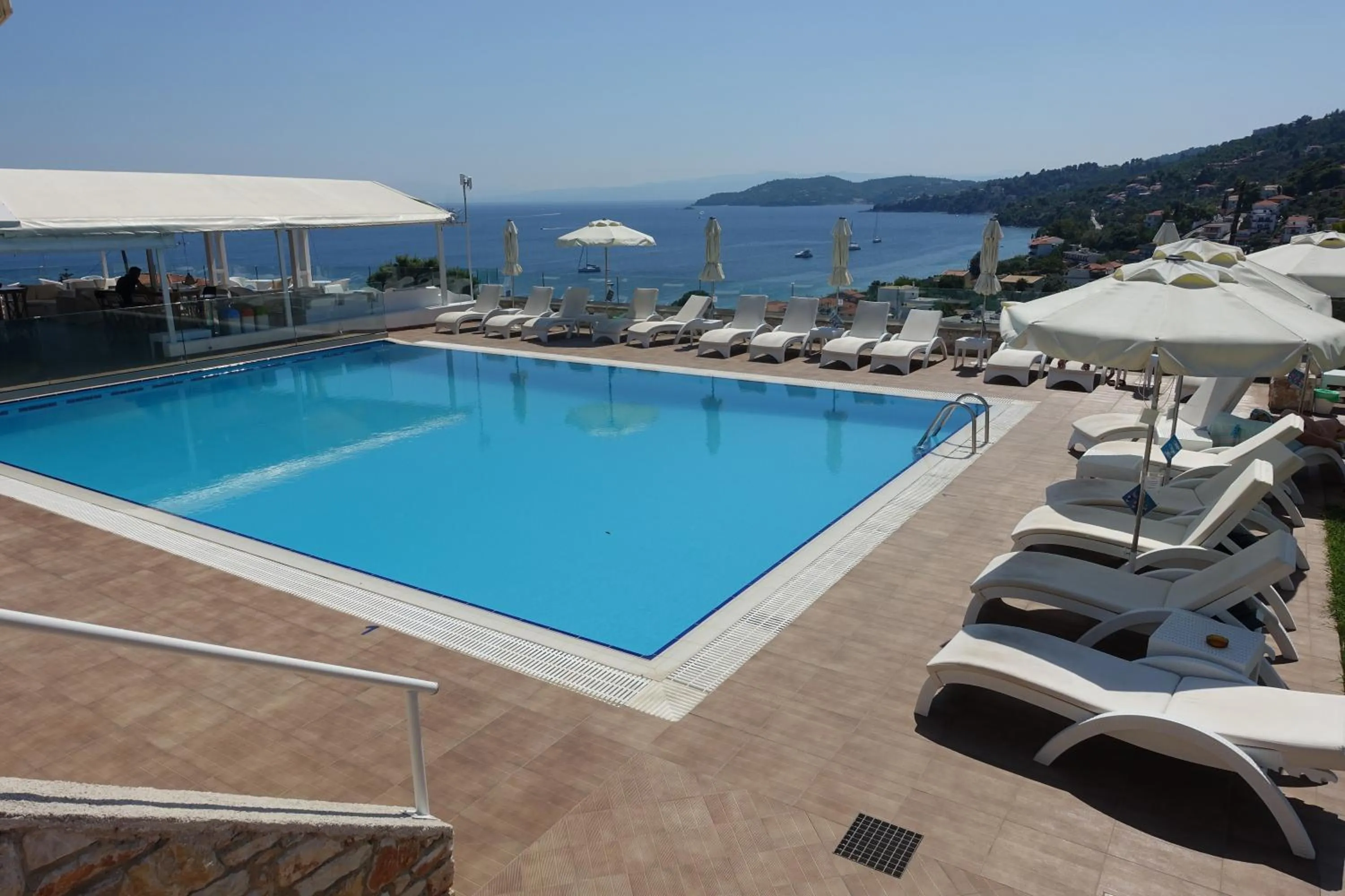 Swimming pool in Hotel Rene