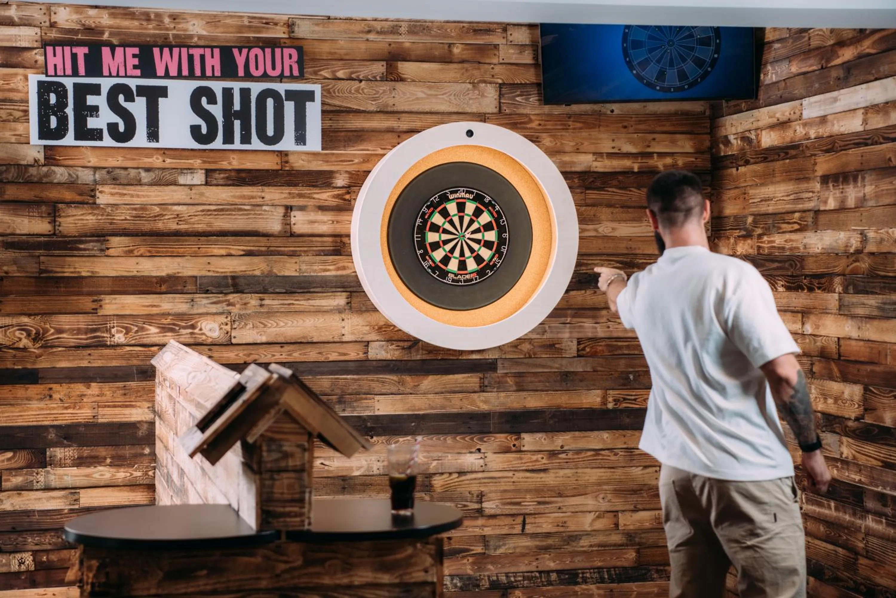 Game Room in Drift Inn formerly the Waterfront Hotel