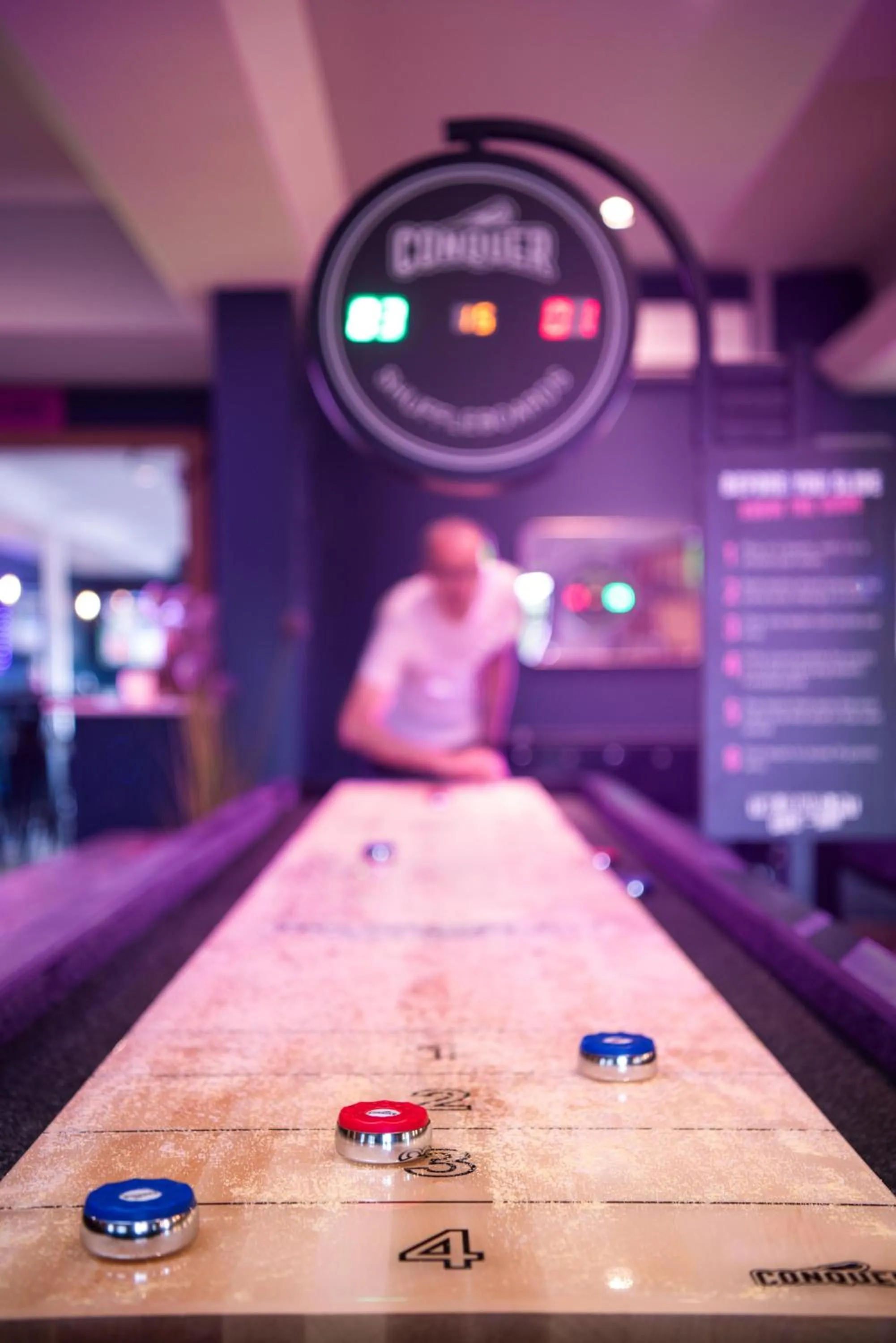 Game Room in Drift Inn formerly the Waterfront Hotel