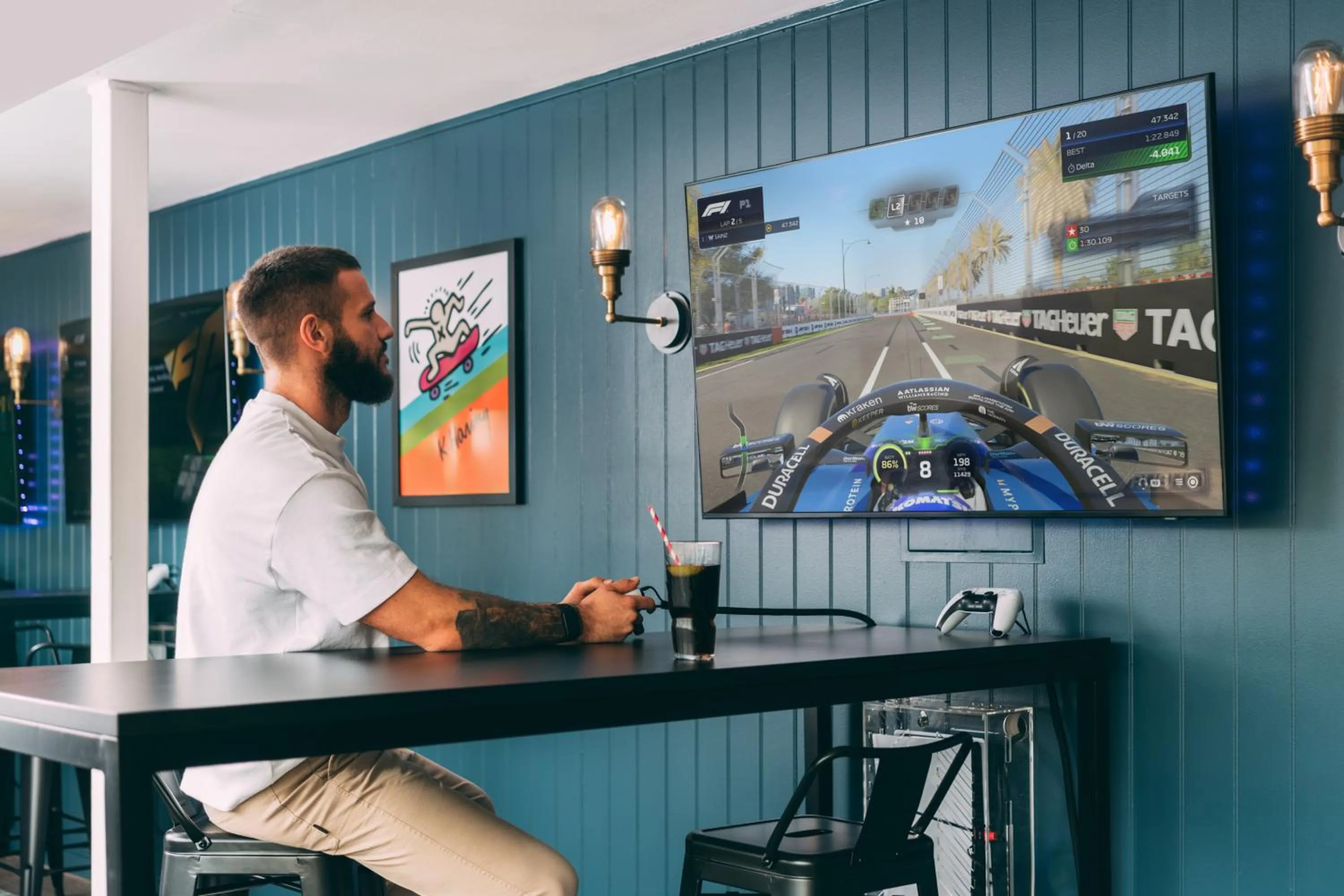 Game Room in Drift Inn formerly the Waterfront Hotel