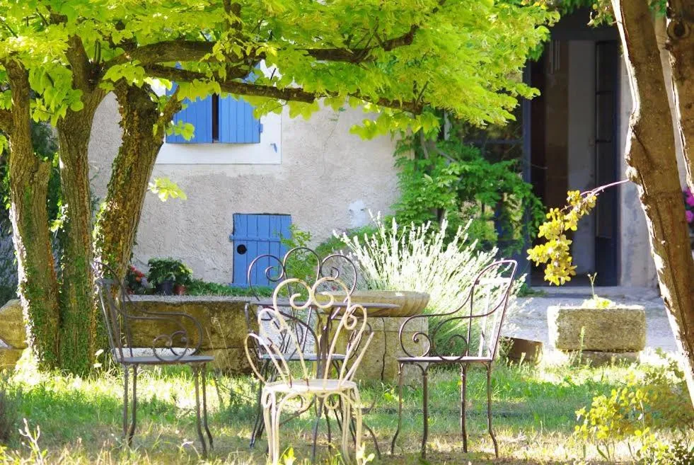 Garden in Mas la Vitalis Chambres D'Hôtes