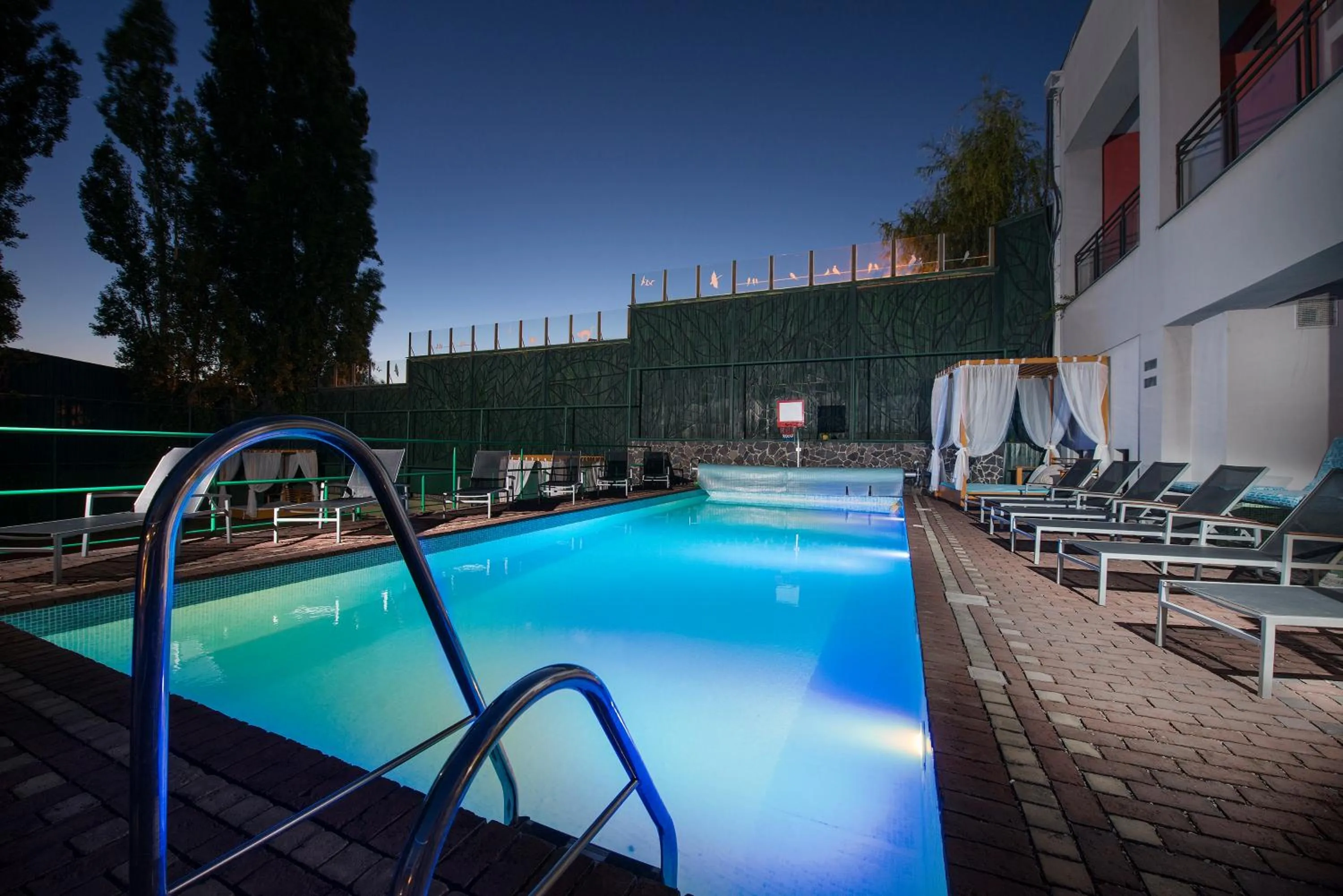 Pool view in Therma Nea Dunajská Streda