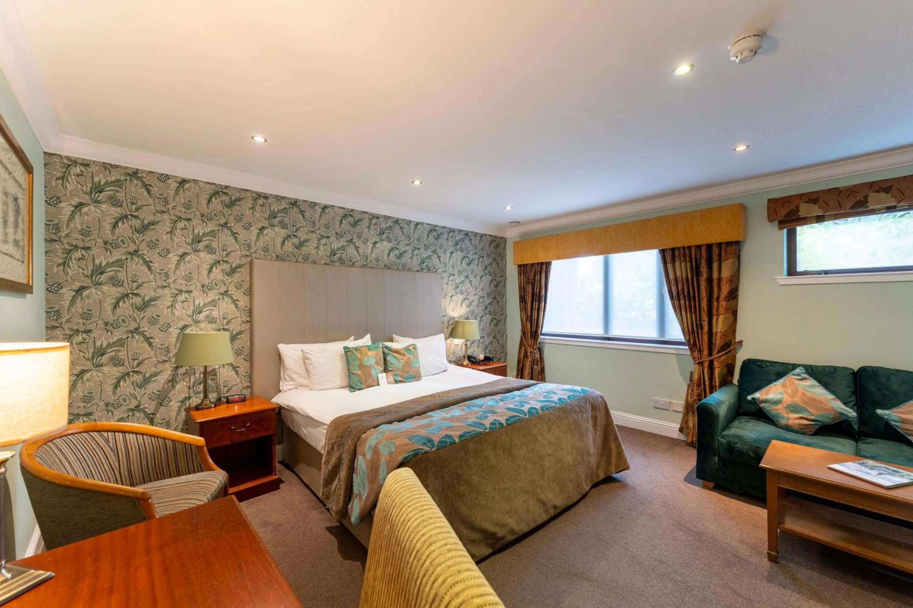 Bedroom, Bed in Sherbrooke Castle Hotel