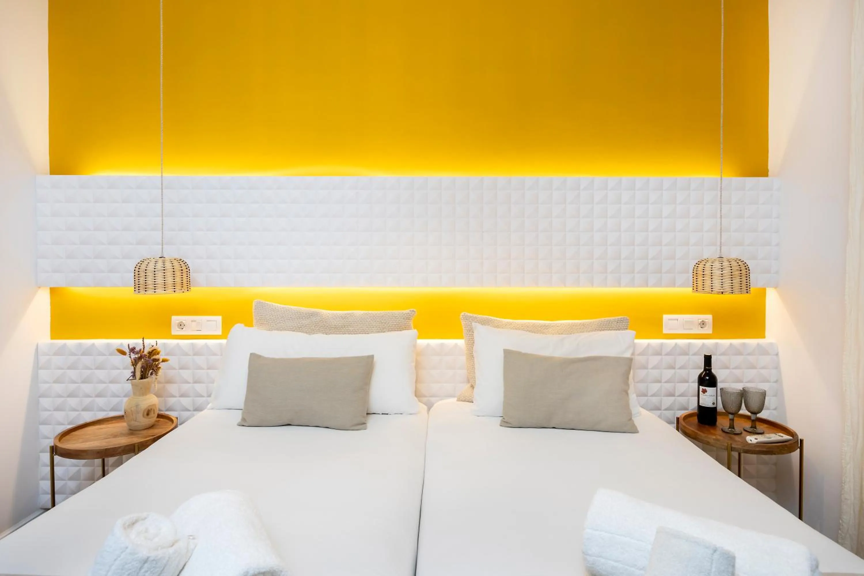 Bed in Hostal Barcelona Centro