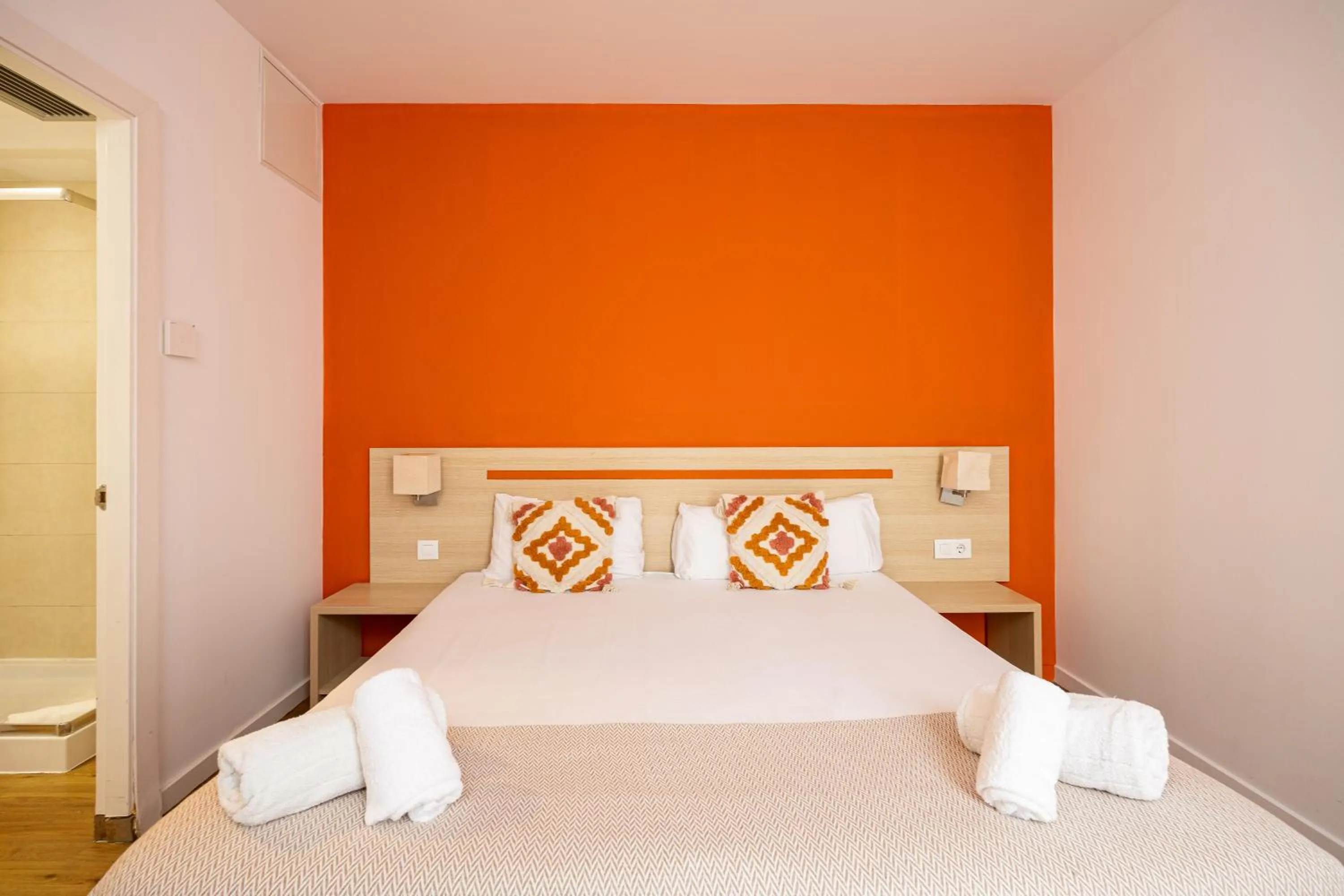 Bed in Hostal Barcelona Centro