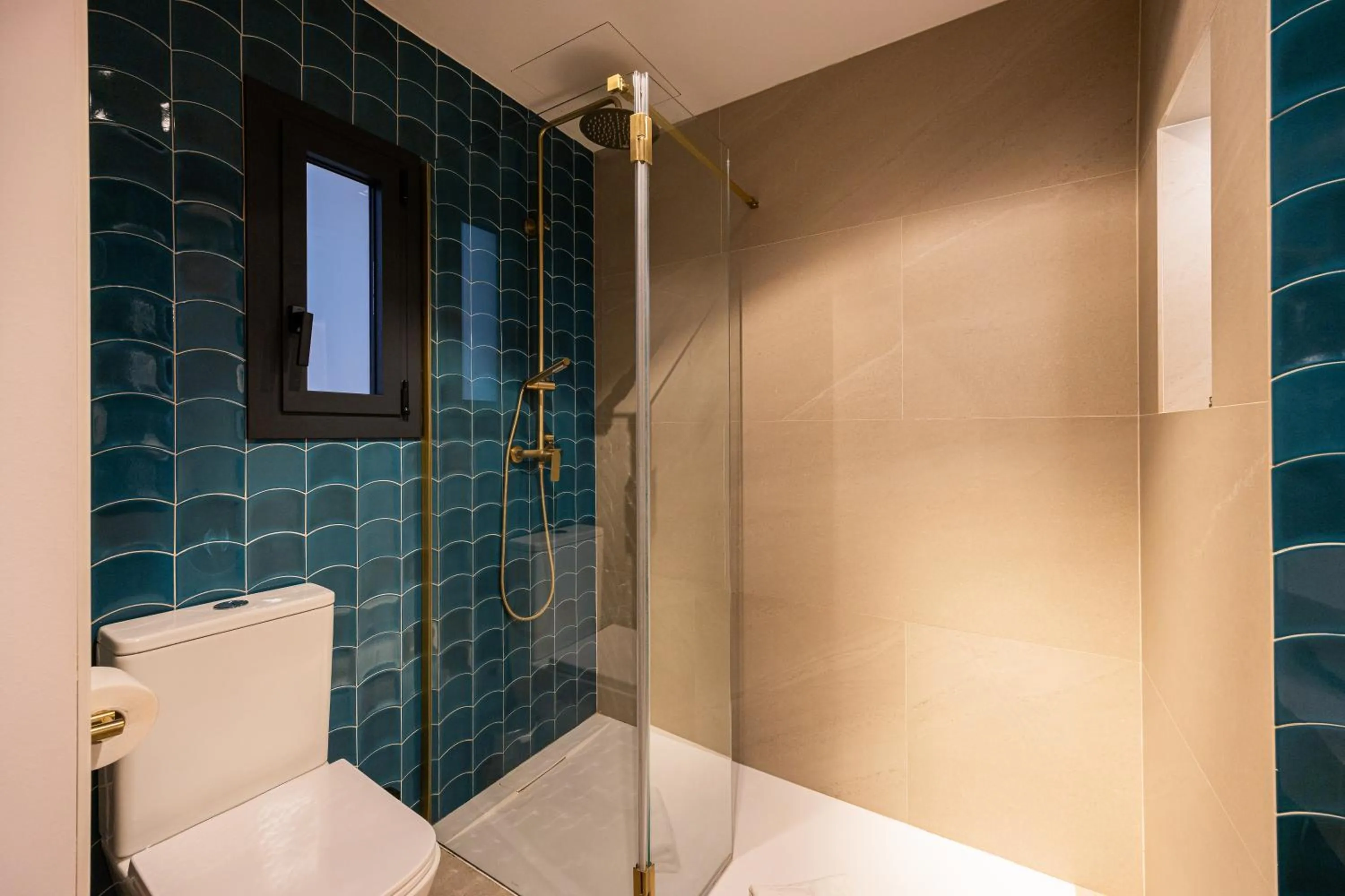 Shower in Hostal Barcelona Centro