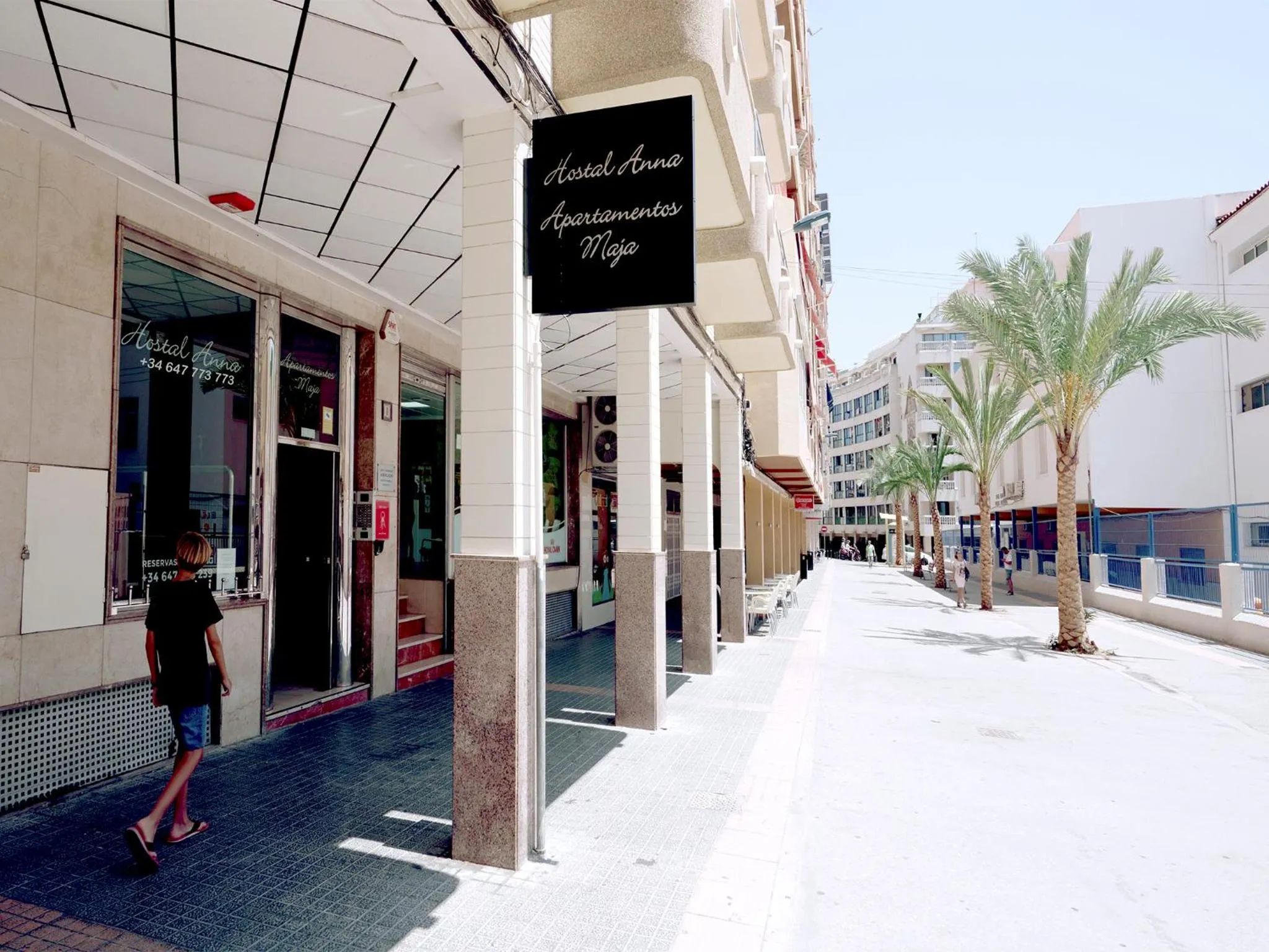 Facade/entrance in Apartamentos Maja