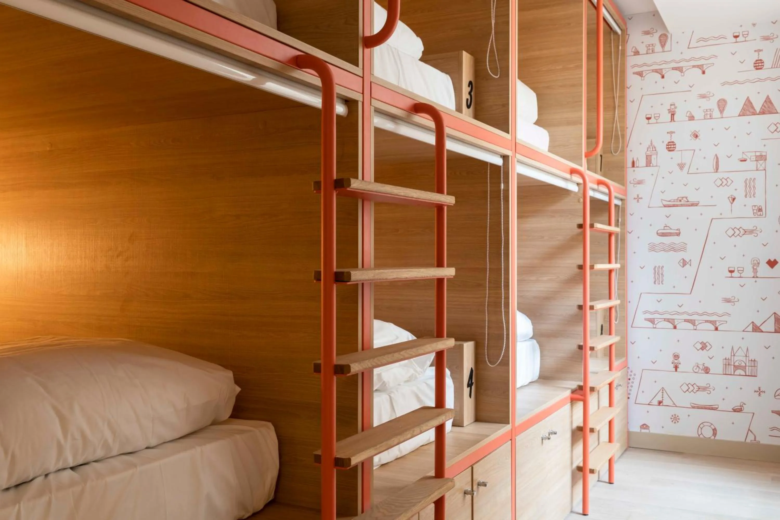 Bedroom, Bed in CENTRAL Hostel Bordeaux Centre