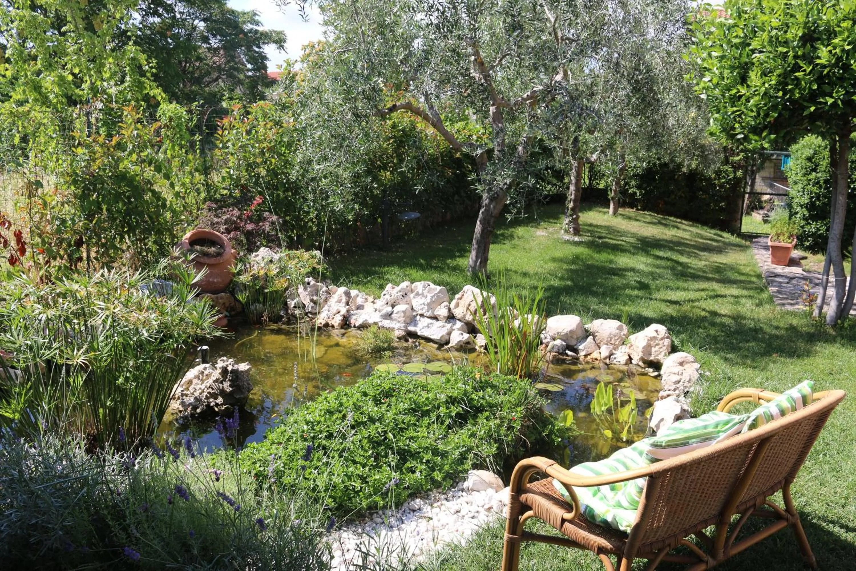 Garden in B&B A CASA DI ZIA LUISA