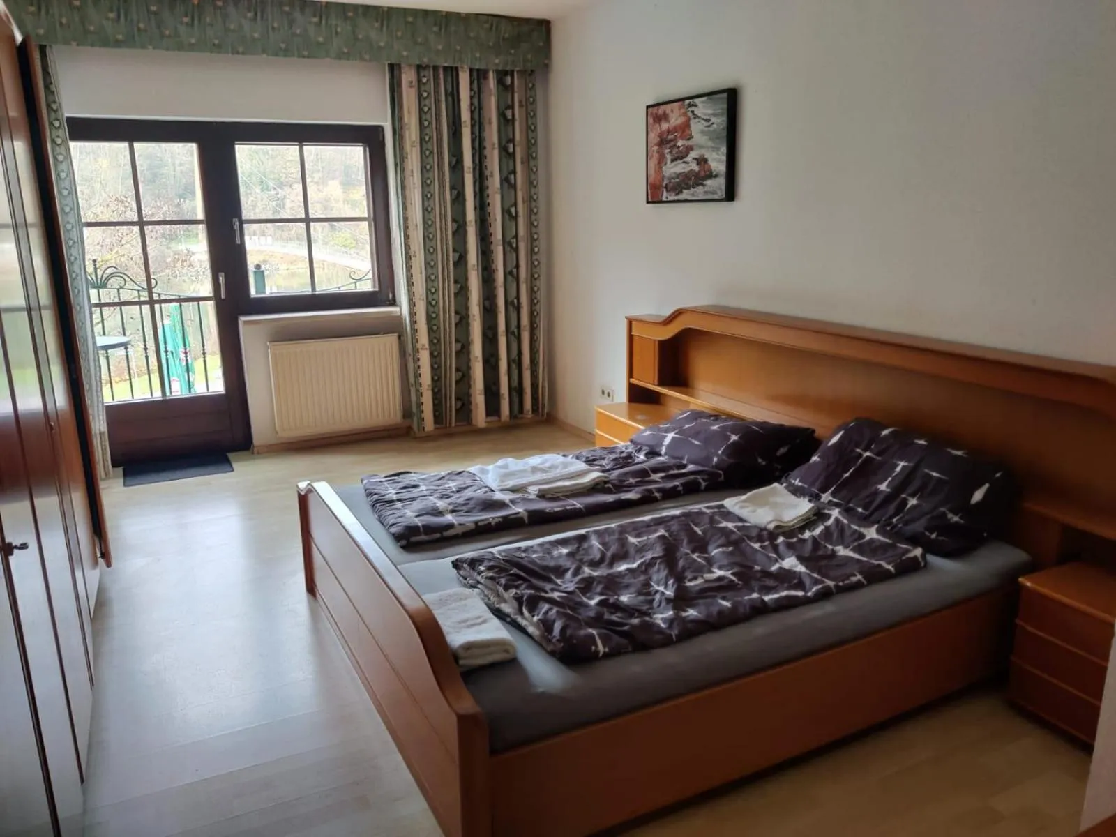 Bed in Landhotel Mariensäule