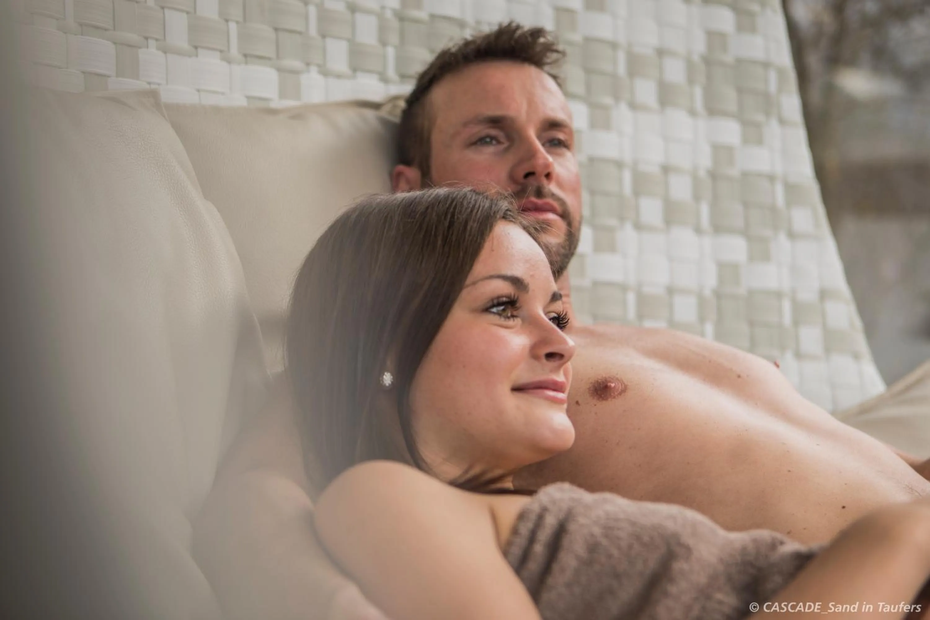 Swimming pool in Hotel Alpenrast