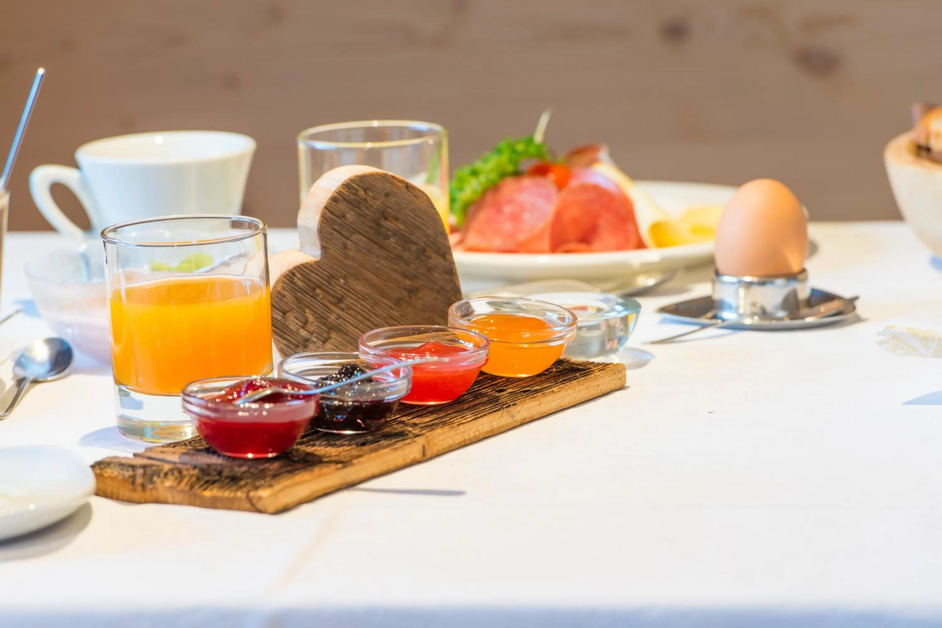 Food close-up in Hotel Alpenrast