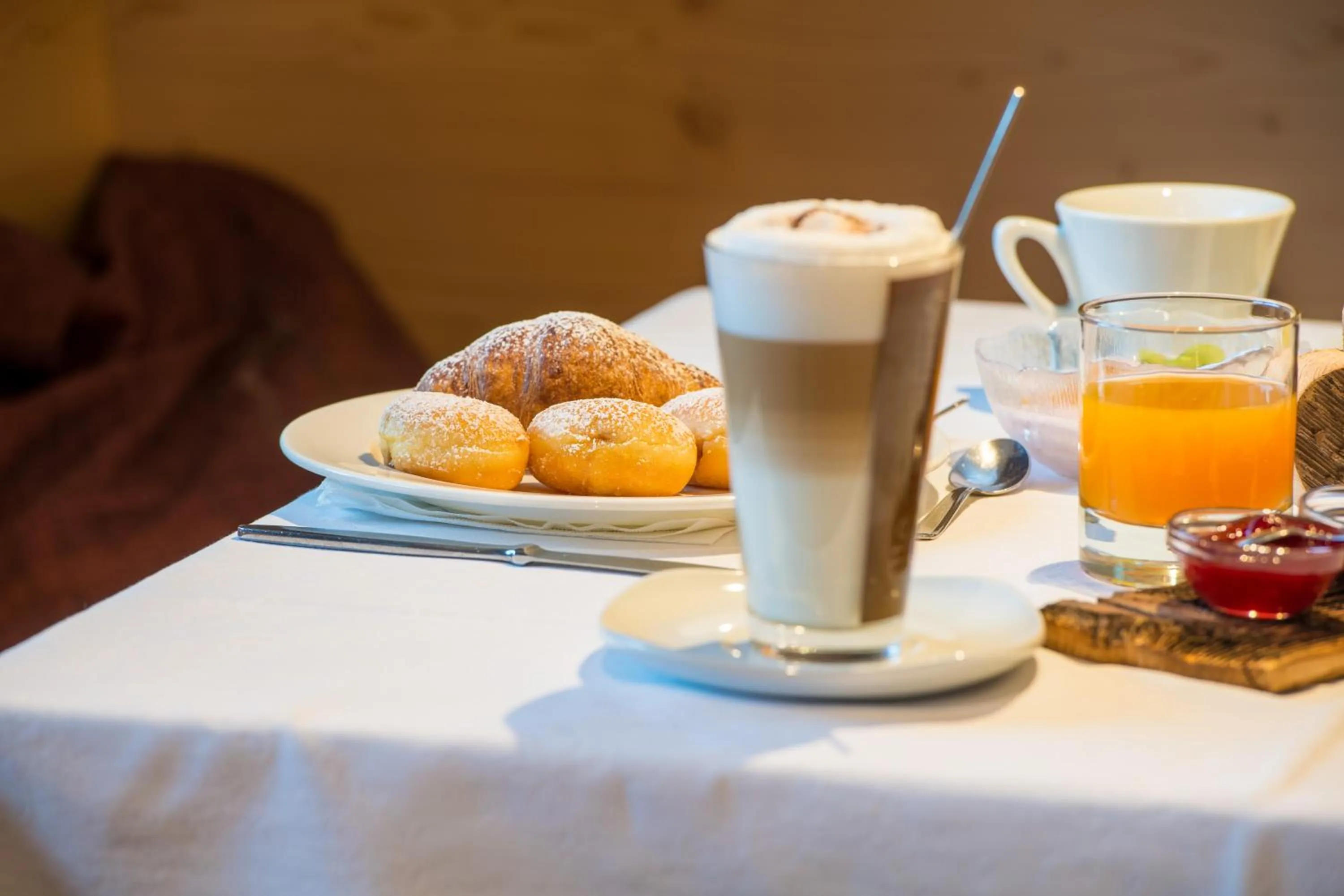 Food close-up in Hotel Alpenrast