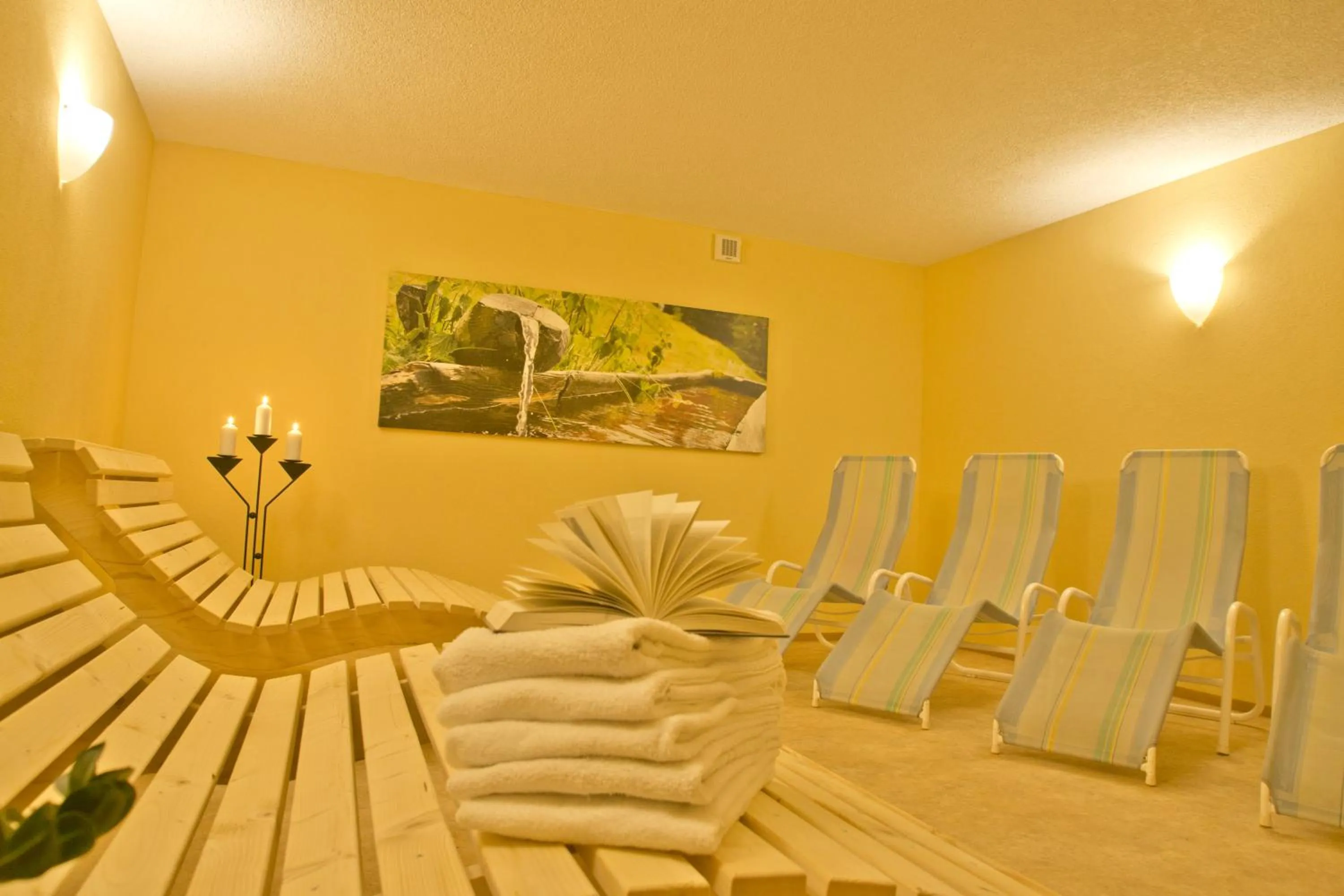 Spa and wellness centre/facilities in Hotel Alpenrast