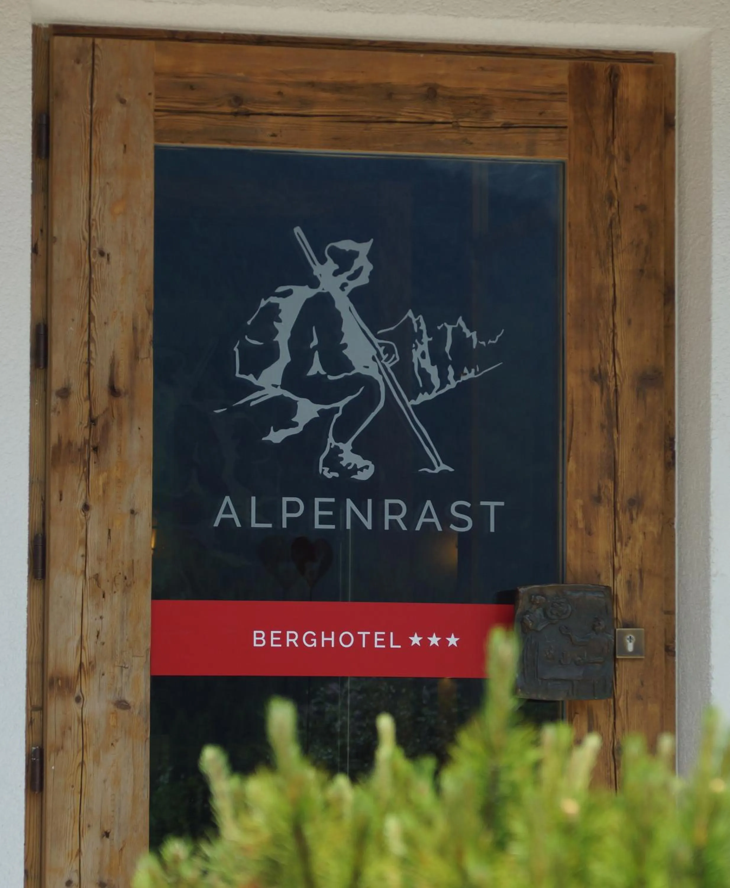 Facade/entrance in Hotel Alpenrast