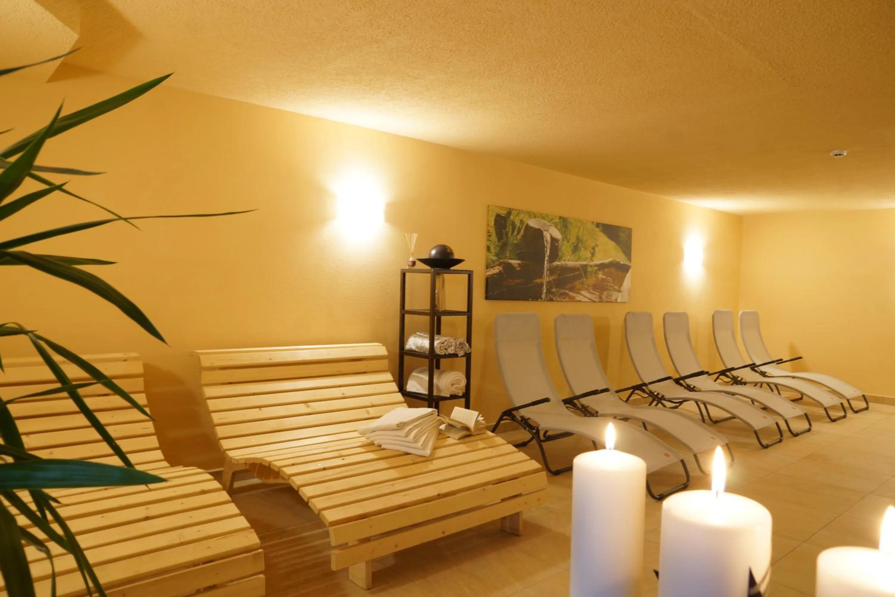 Spa and wellness centre/facilities in Hotel Alpenrast