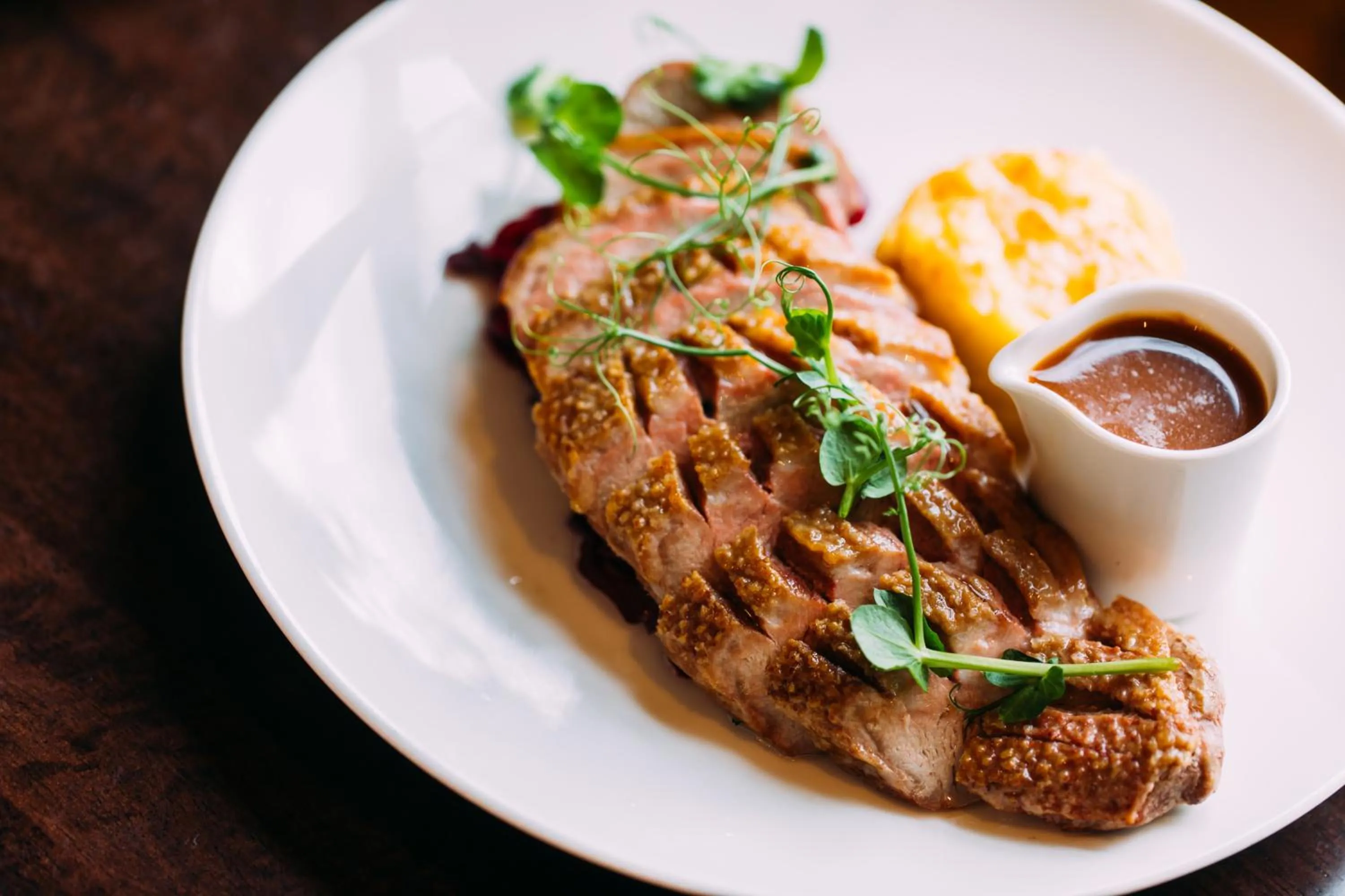 Food close-up in Armagh City Hotel